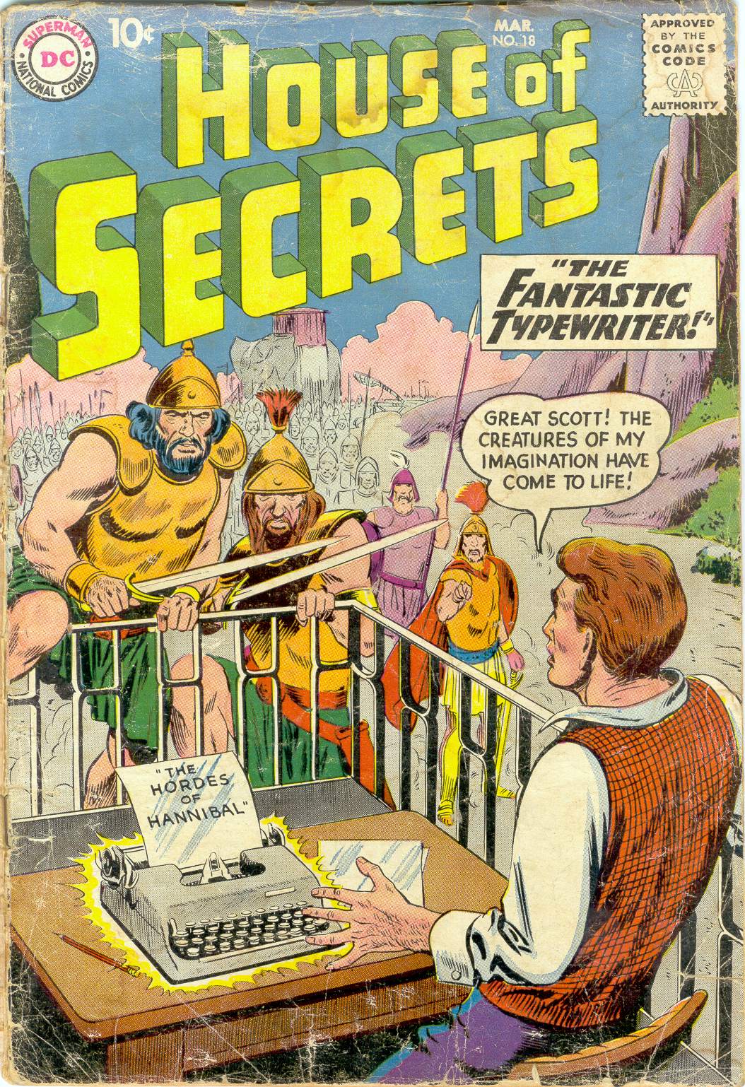 Read online House of Secrets (1956) comic -  Issue #18 - 1