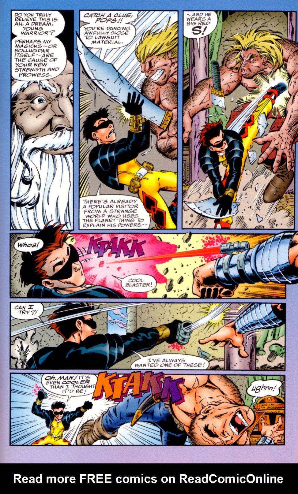 Read online Randy O'Donnell is The M@N comic -  Issue #1 - 19