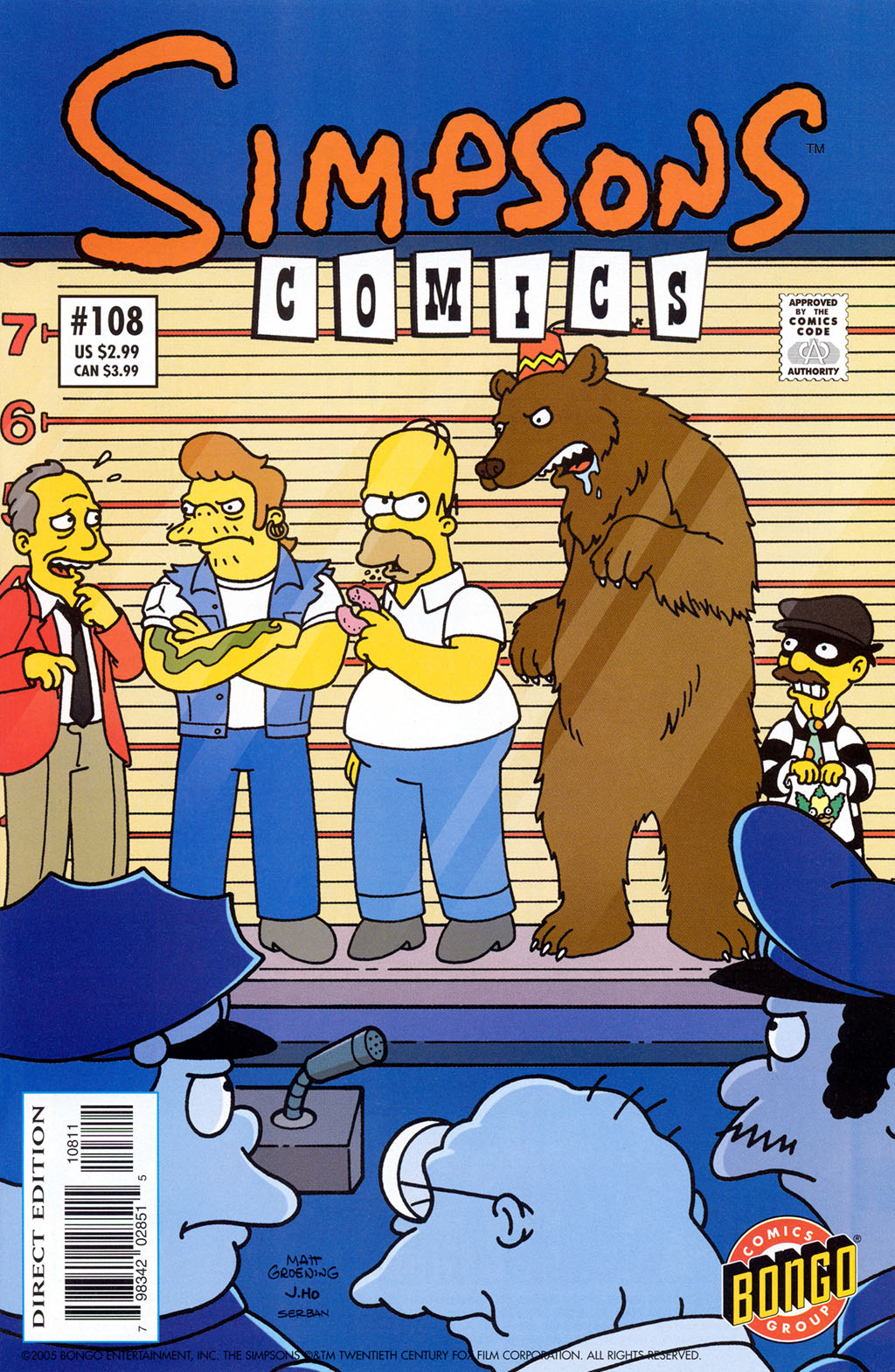 Read online Simpsons Comics comic -  Issue #108 - 1
