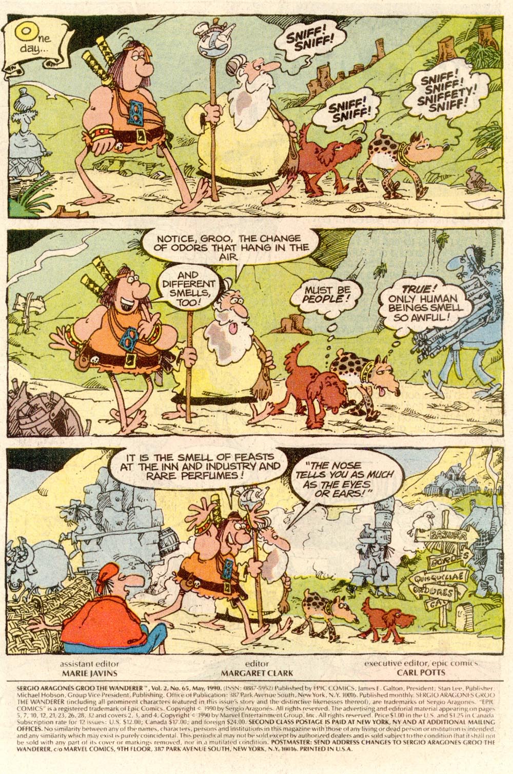 Read online Sergio Aragonés Groo the Wanderer comic -  Issue #65 - 2