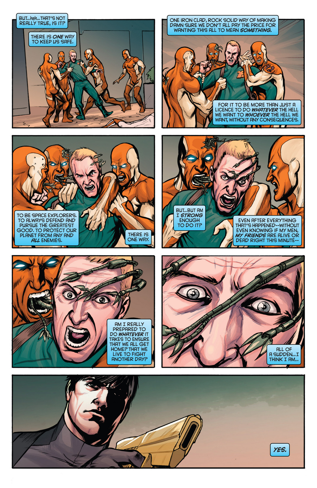 Read online Voltron: Year One comic -  Issue #5 - 23