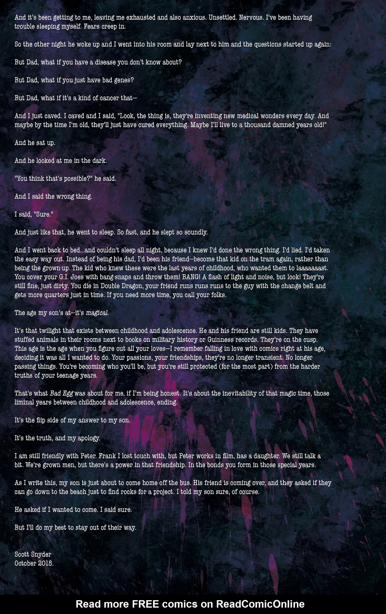 Read online Wytches: Bad Egg Halloween Special comic -  Issue # Full - 71