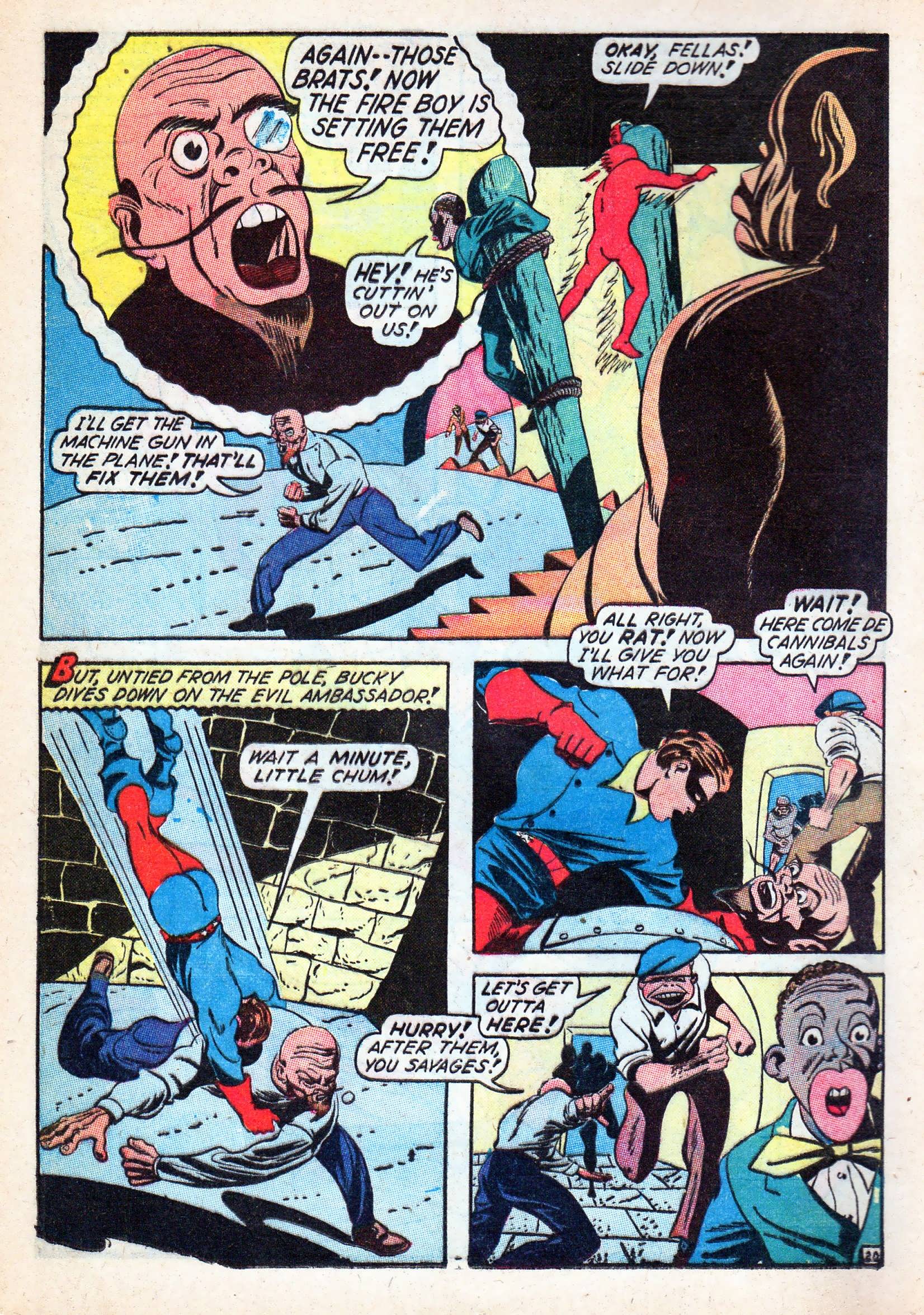 Read online Young Allies Comics comic -  Issue #7 - 21