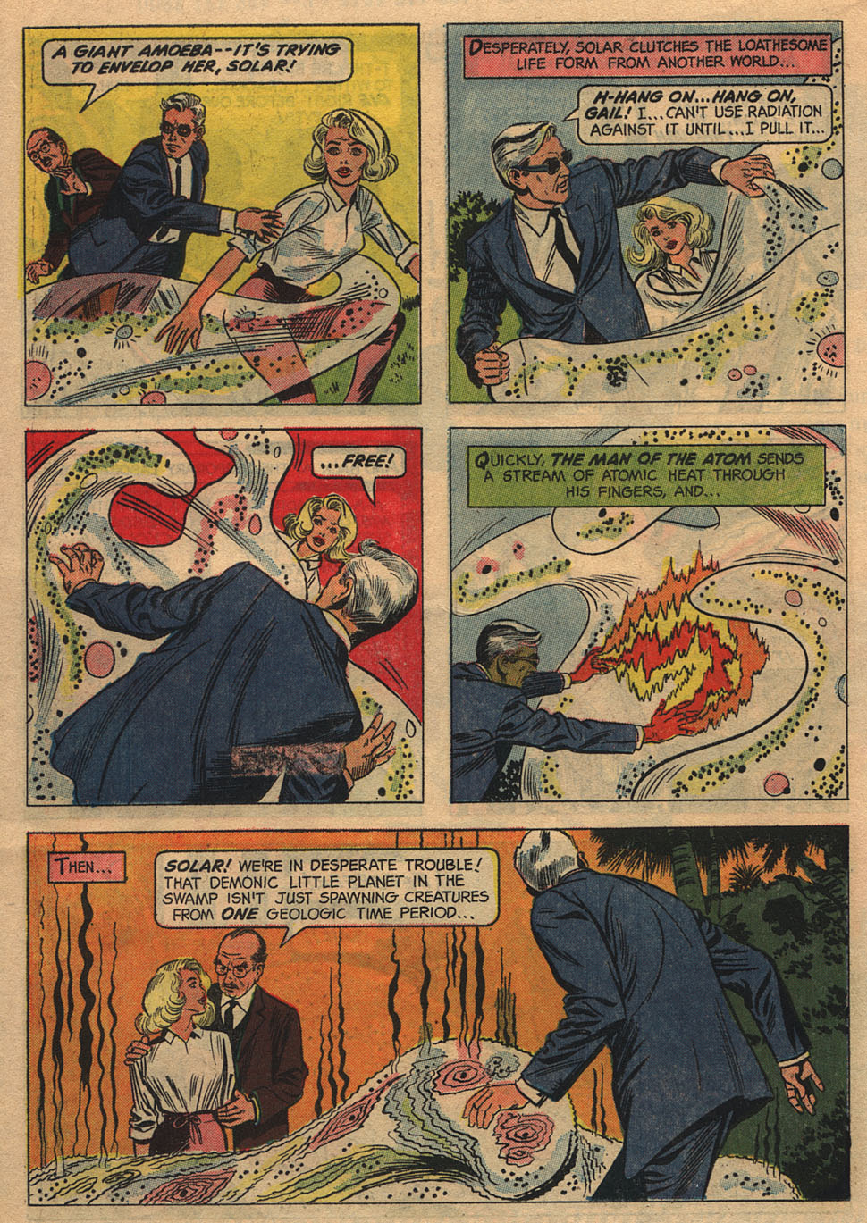 Read online Doctor Solar, Man of the Atom (1962) comic -  Issue #13 - 14