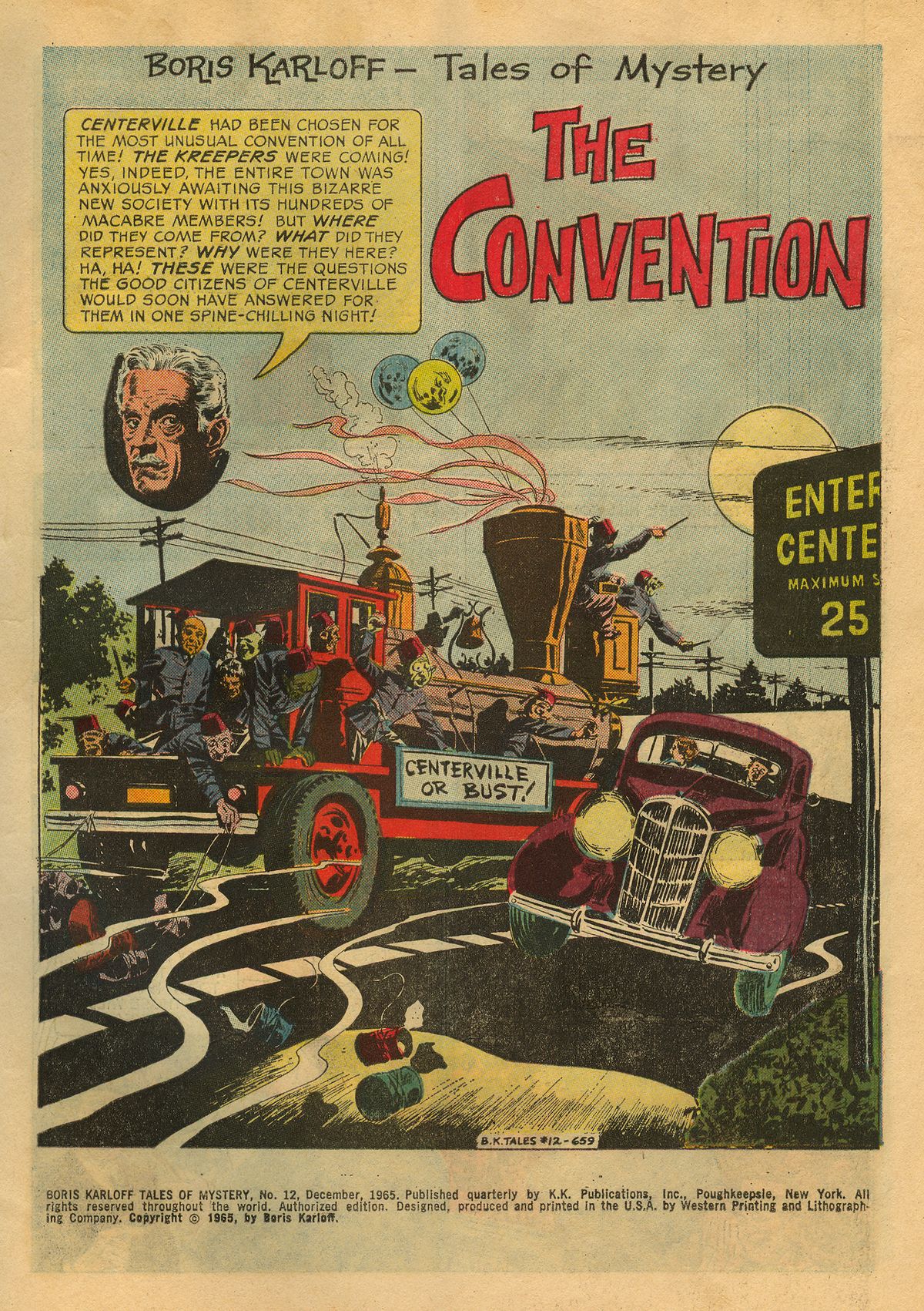 Read online Boris Karloff Tales of Mystery comic -  Issue #12 - 3