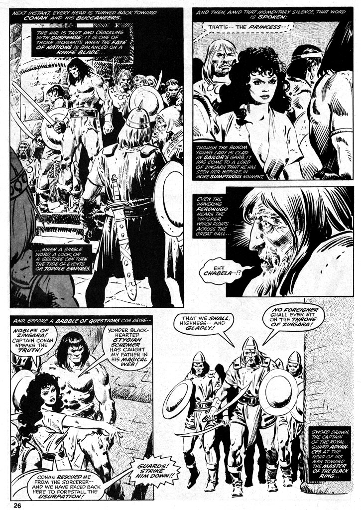 Read online The Savage Sword Of Conan comic -  Issue #43 - 26