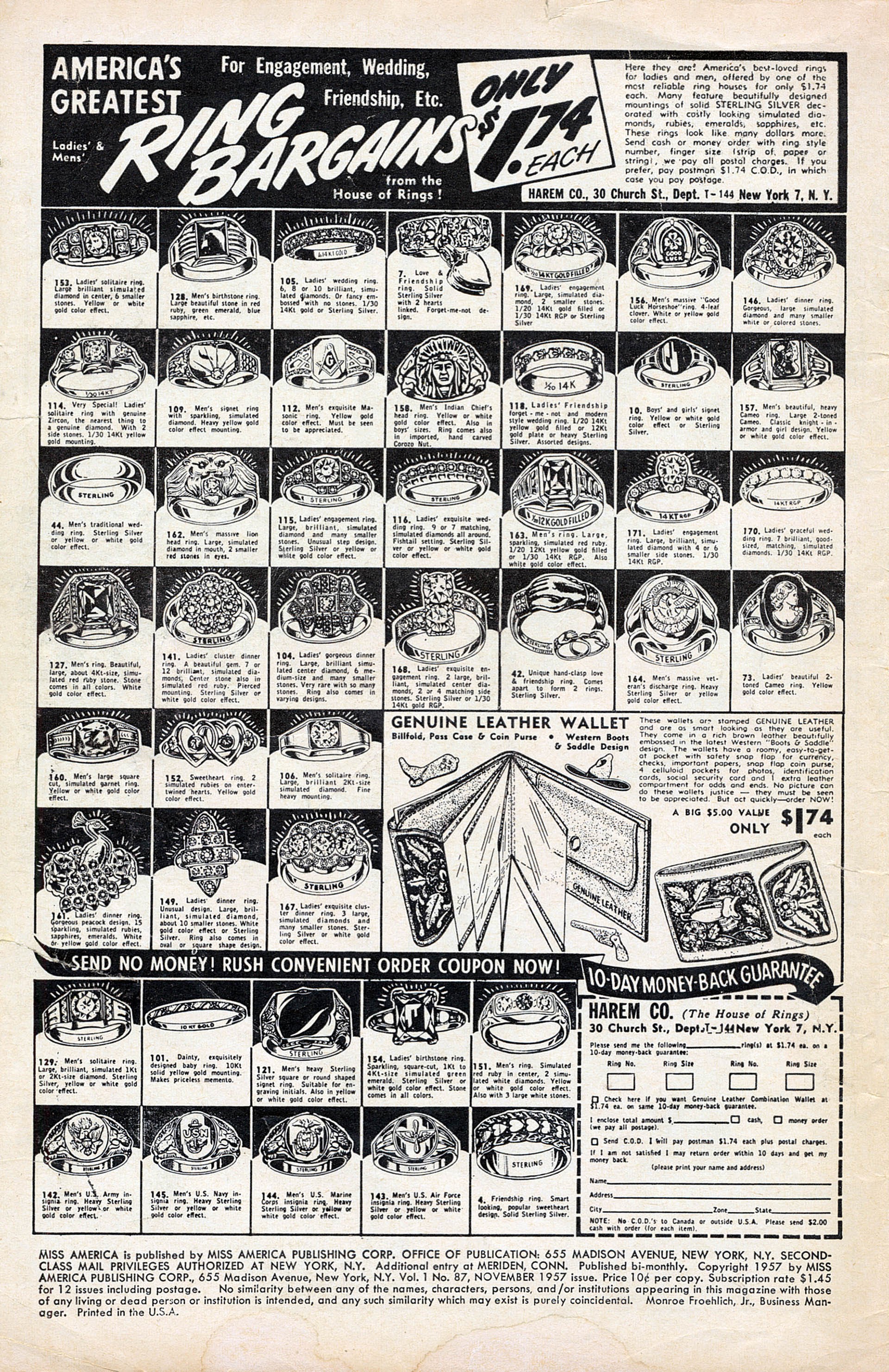 Read online Miss America comic -  Issue #87 - 2