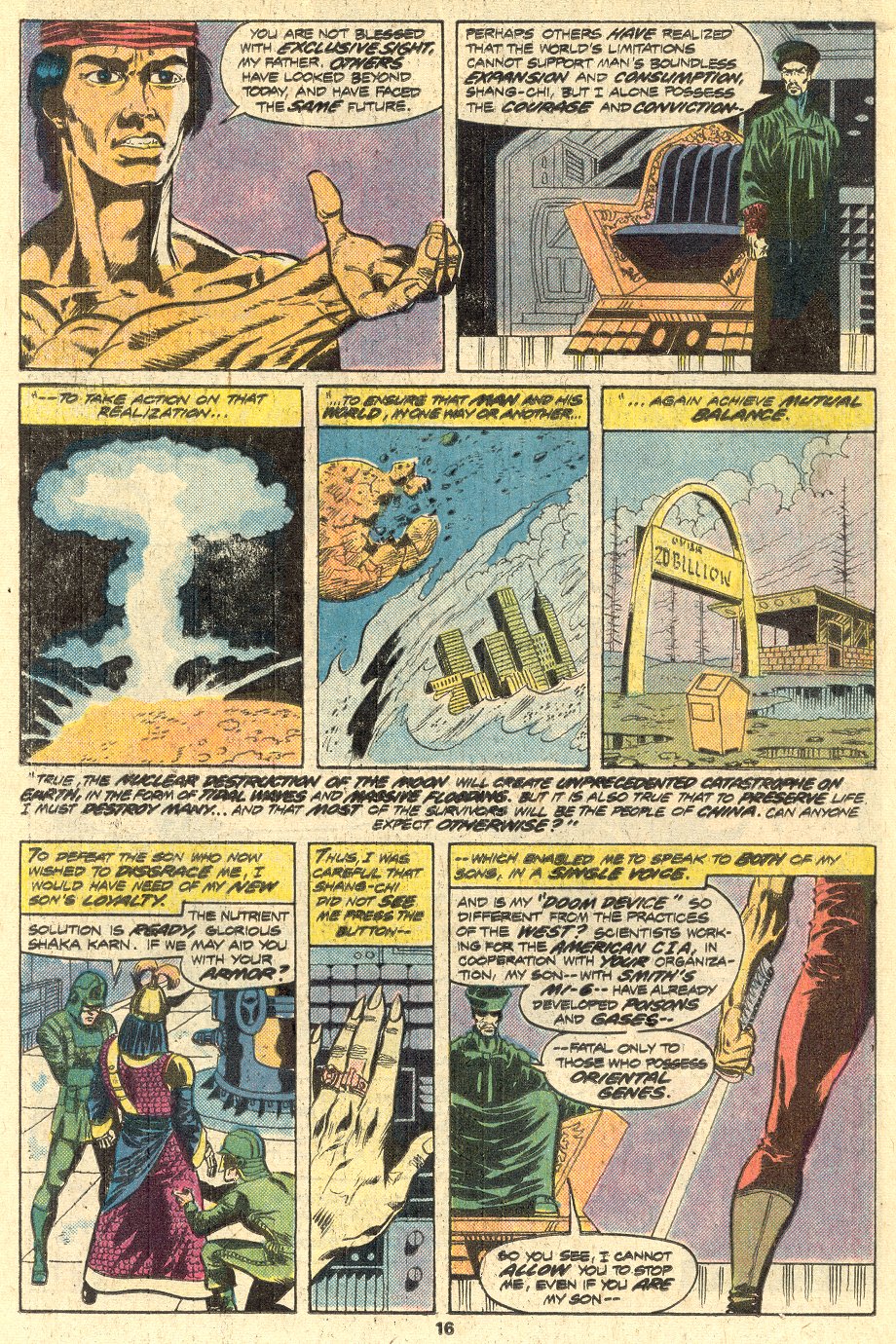 Read online Master of Kung Fu (1974) comic -  Issue #50 - 11