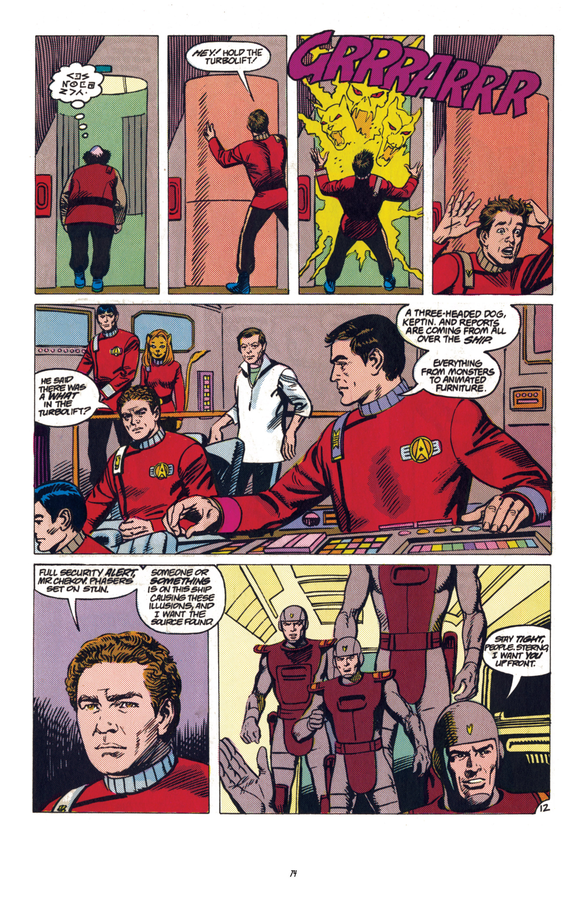 Read online Star Trek Classics comic -  Issue #5 - 73