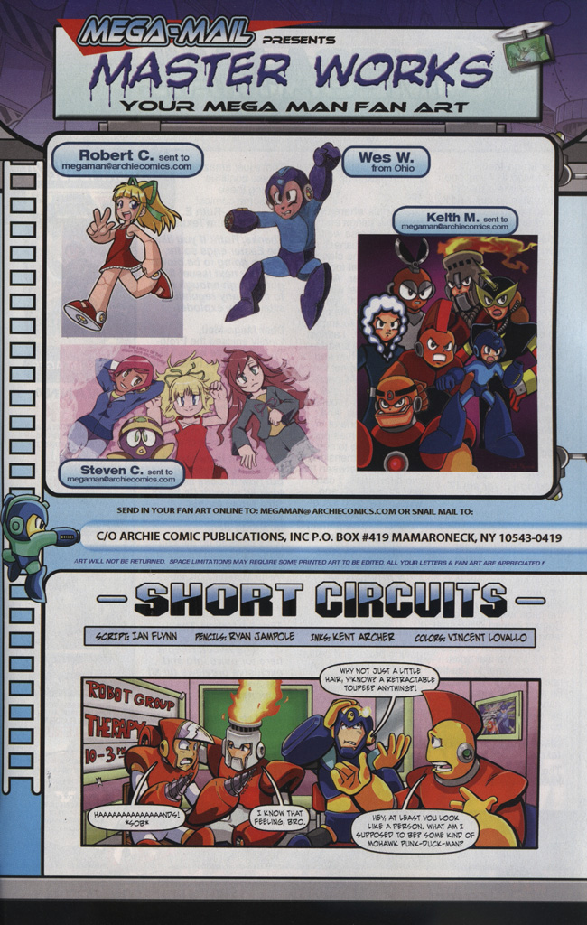 Read online Mega Man comic -  Issue #19 - 33