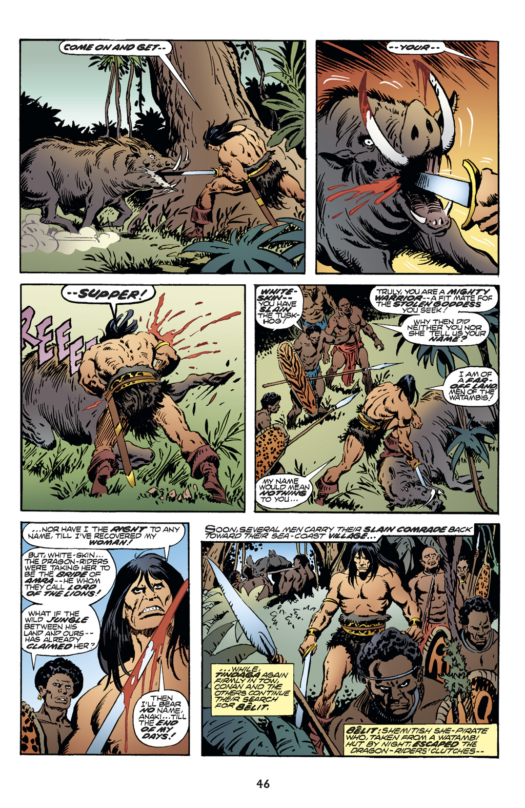 Read online The Chronicles of Conan comic -  Issue # TPB 9 (Part 1) - 44