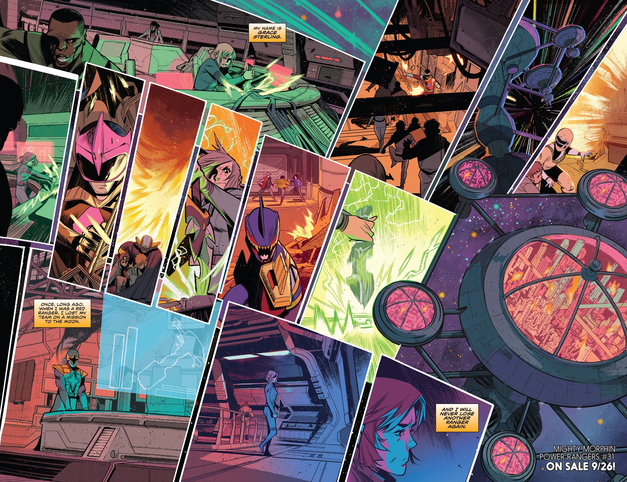 Read online Mighty Morphin Power Rangers: Shattered Grid comic -  Issue # Full - 46