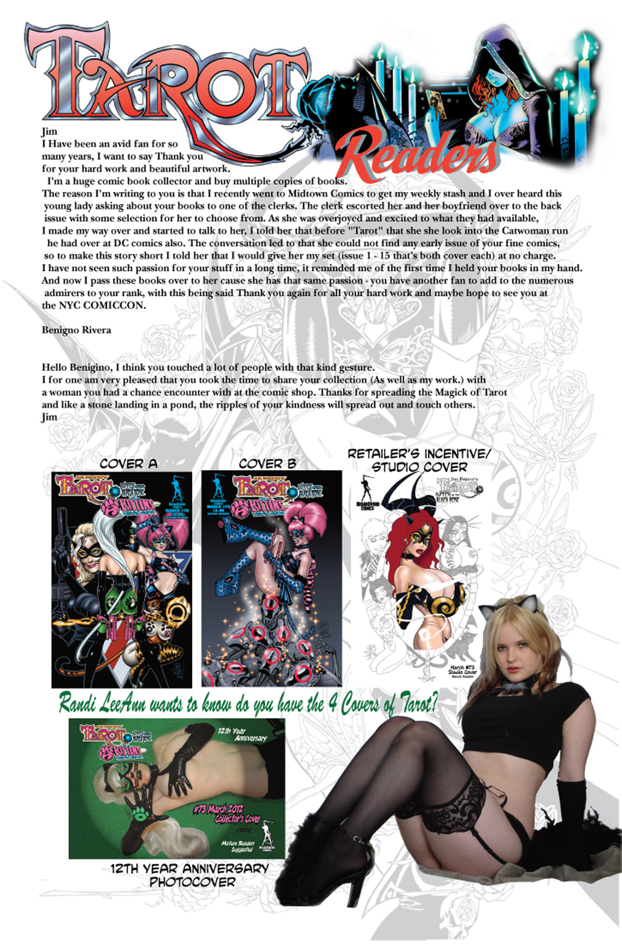 Read online Tarot: Witch of the Black Rose comic -  Issue #73 - 31