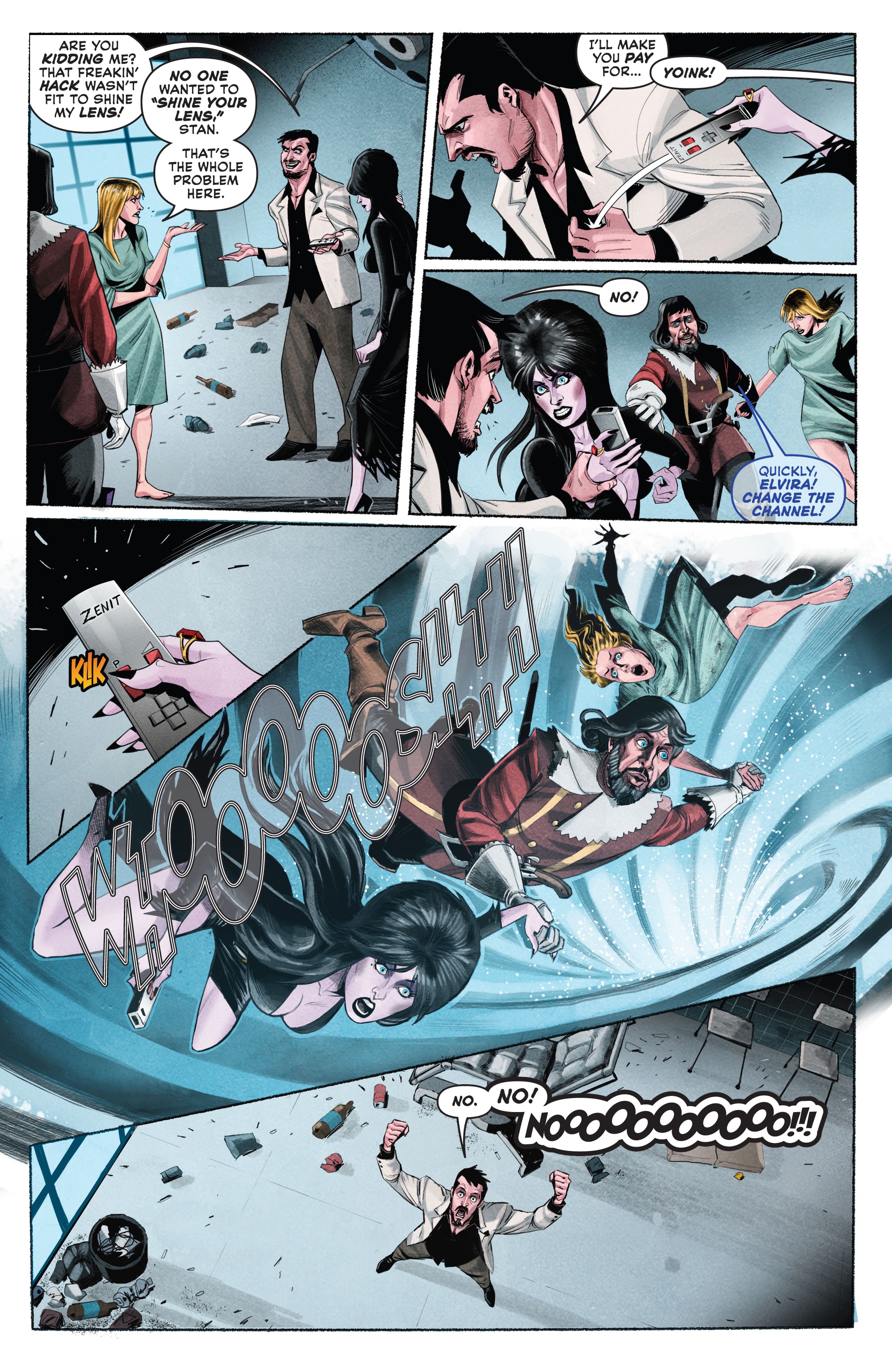 Read online Elvira Meets Vincent Price comic -  Issue #5 - 23