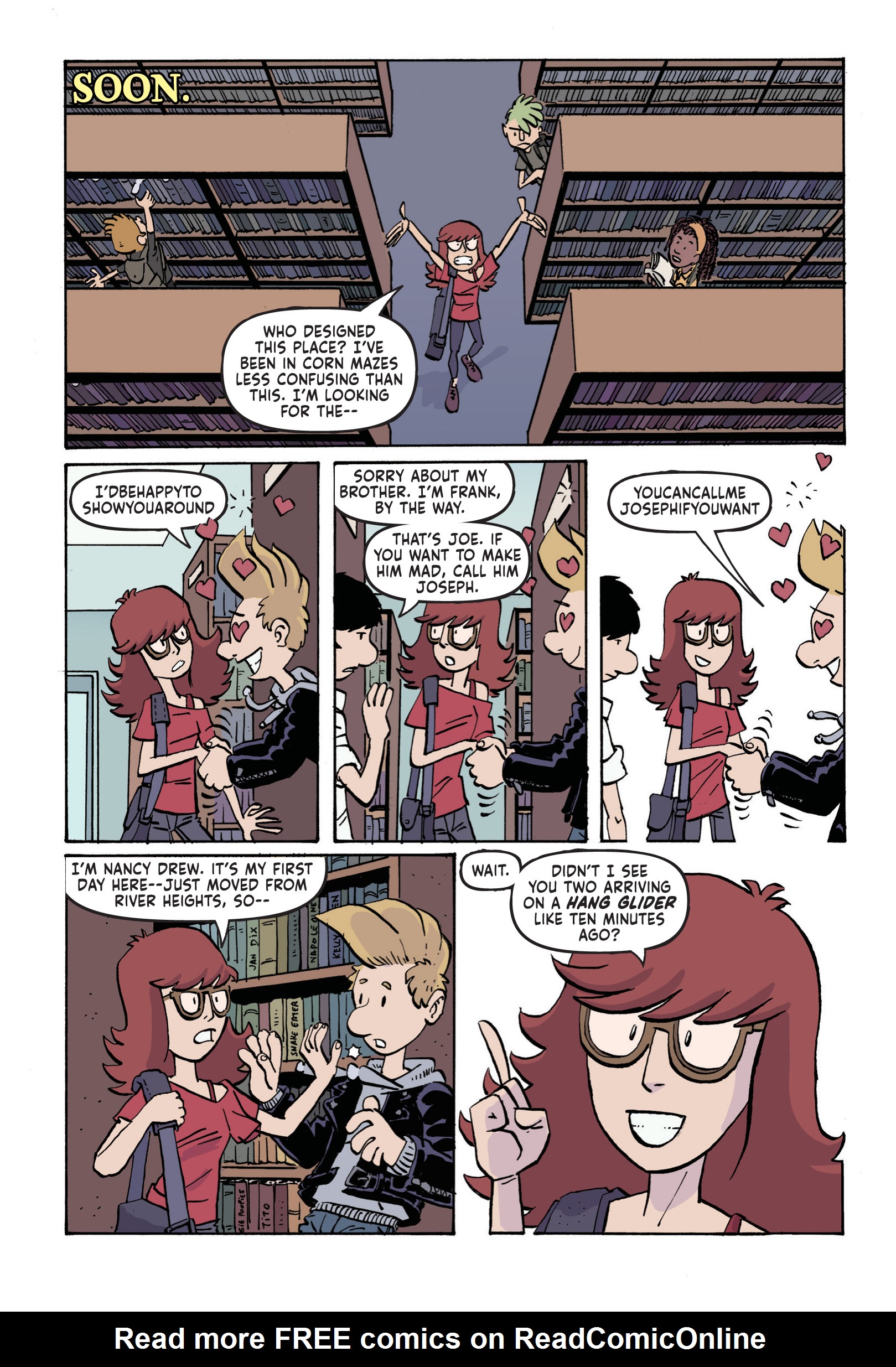 Read online Nancy Drew & the Hardy Boys: The Mystery of the Missing Adults! comic -  Issue # TPB - 9