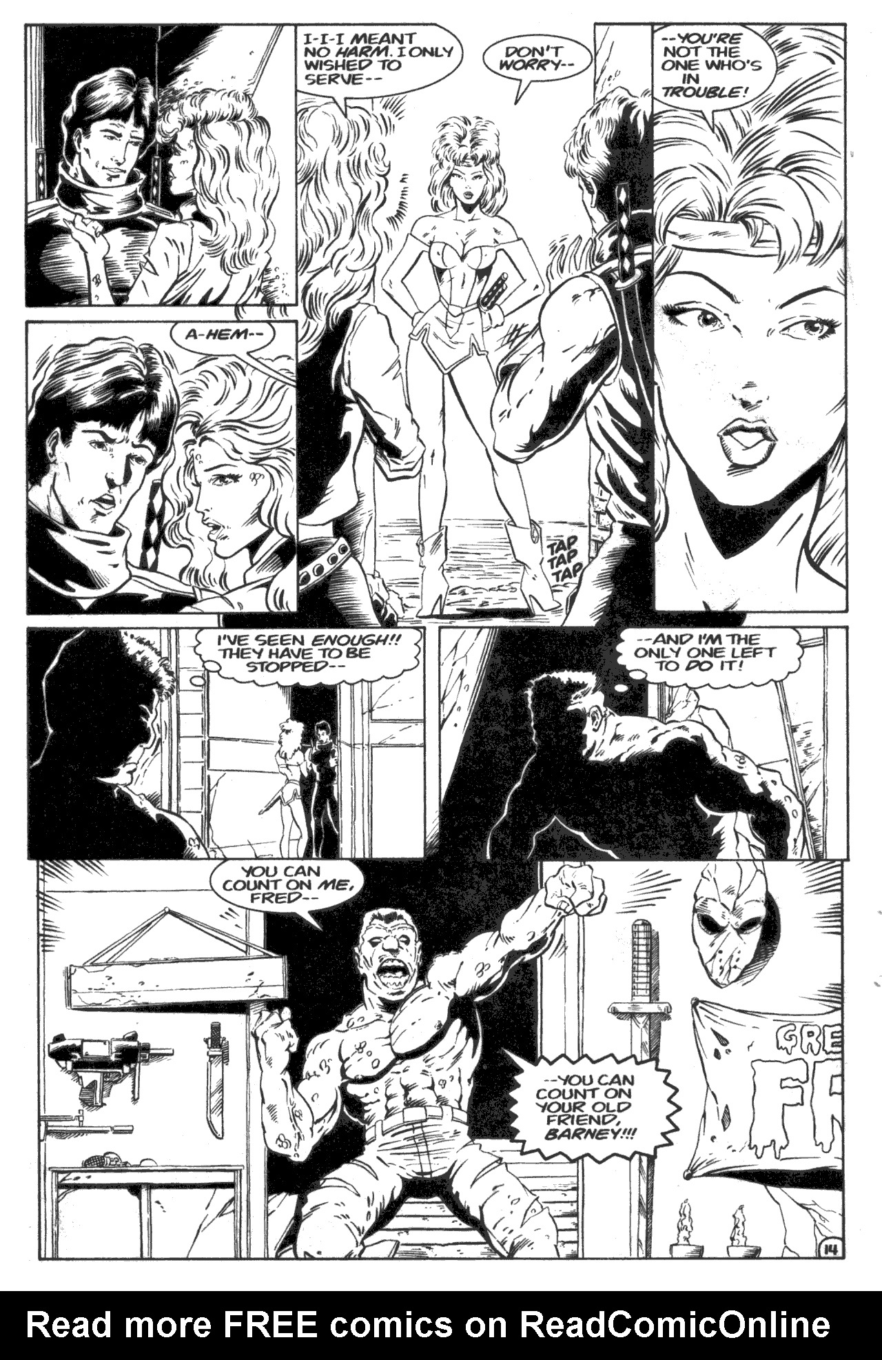 Read online Ex-Mutants (1986) comic -  Issue #6 - 19