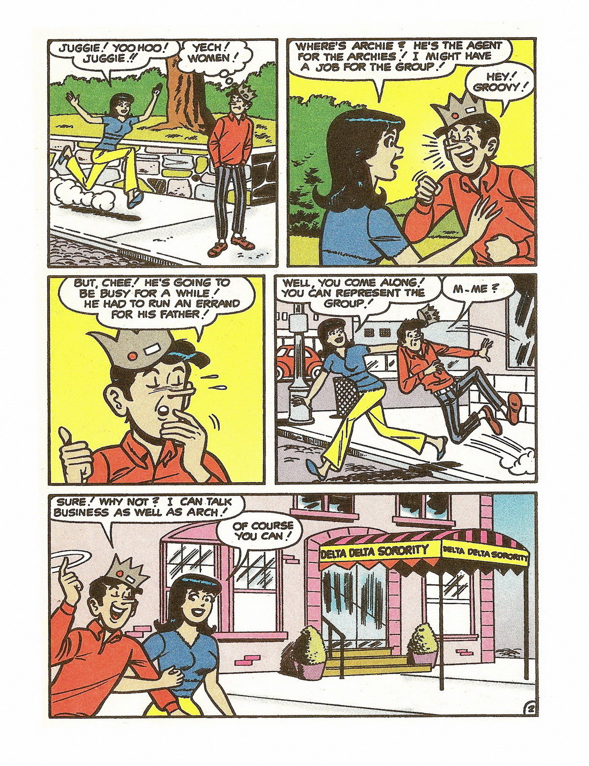 Read online Jughead's Double Digest Magazine comic -  Issue #59 - 182