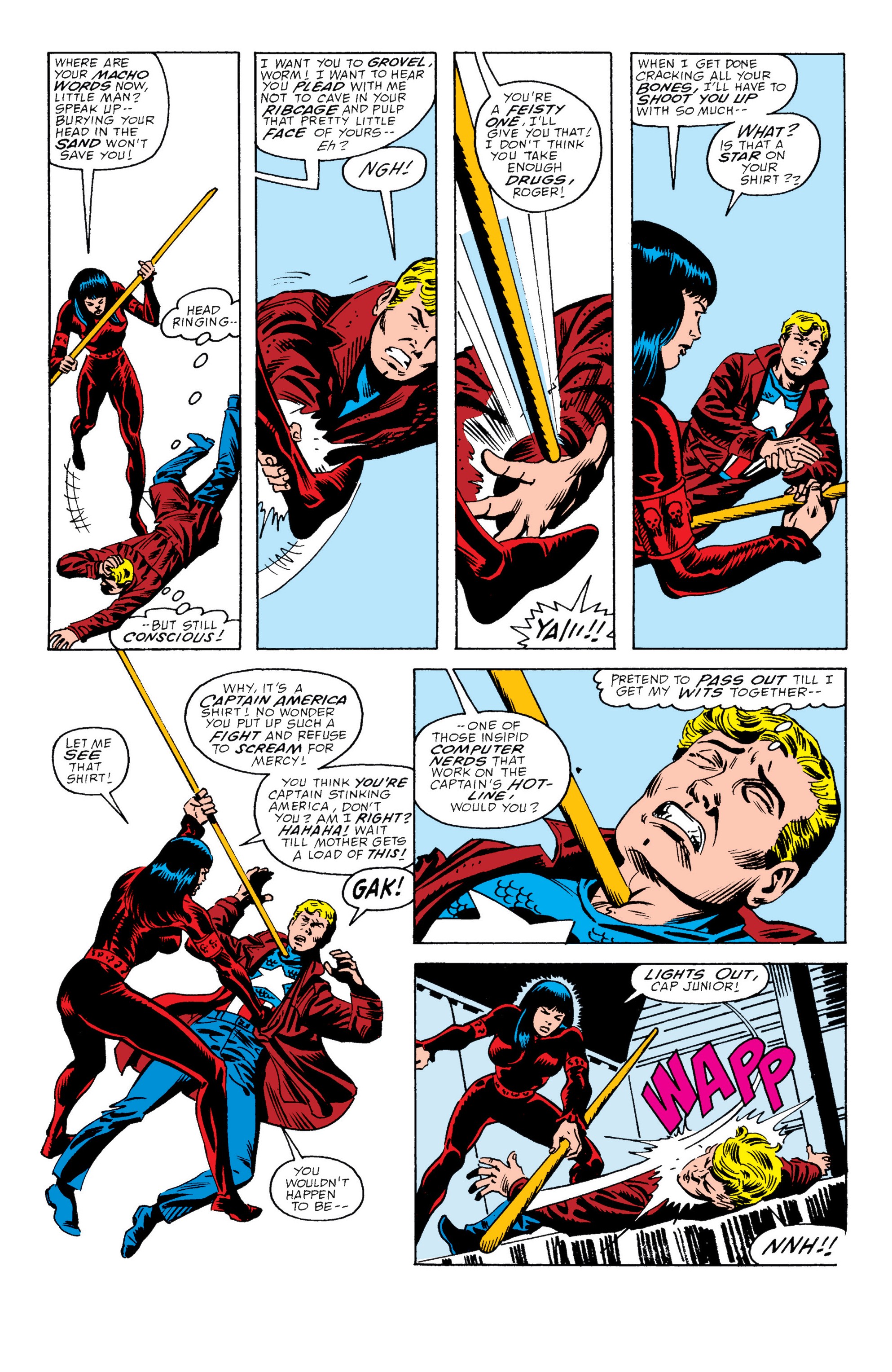 Read online Captain America Epic Collection comic -  Issue # TPB The Bloodstone Hunt (Part 2) - 36