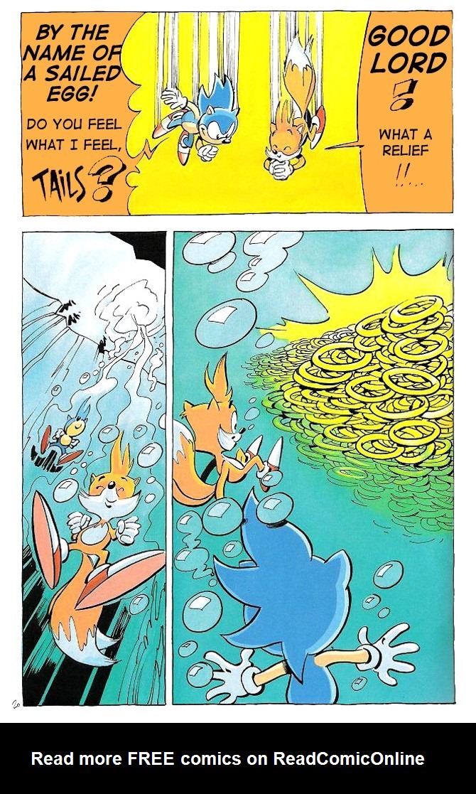 Read online Sonic Adventures: Dans Les Griffes De Robotnik comic -  Issue # Full - 23