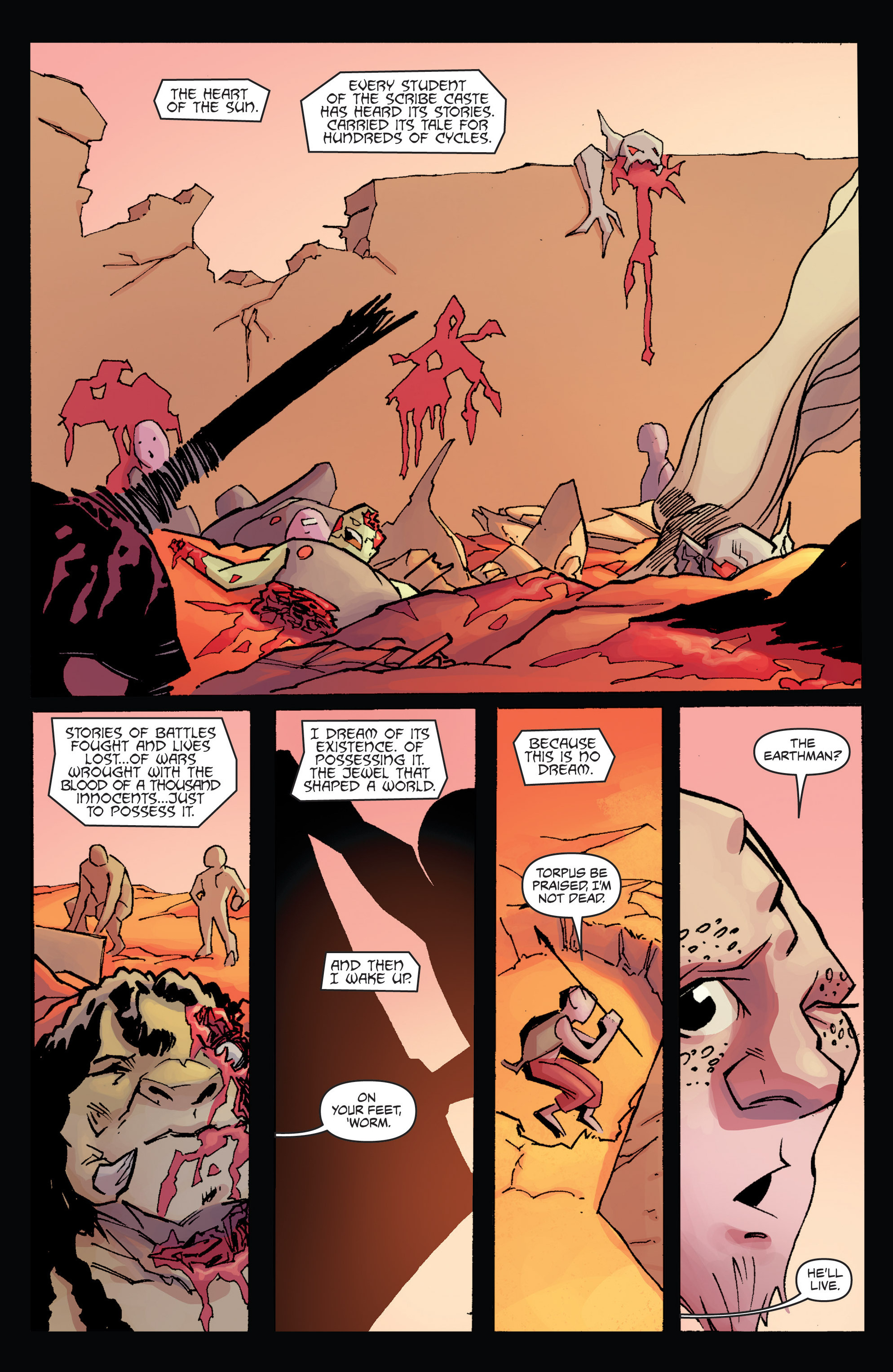 Read online Bigfoot: Sword of the Earthman (2015) comic -  Issue #2 - 17