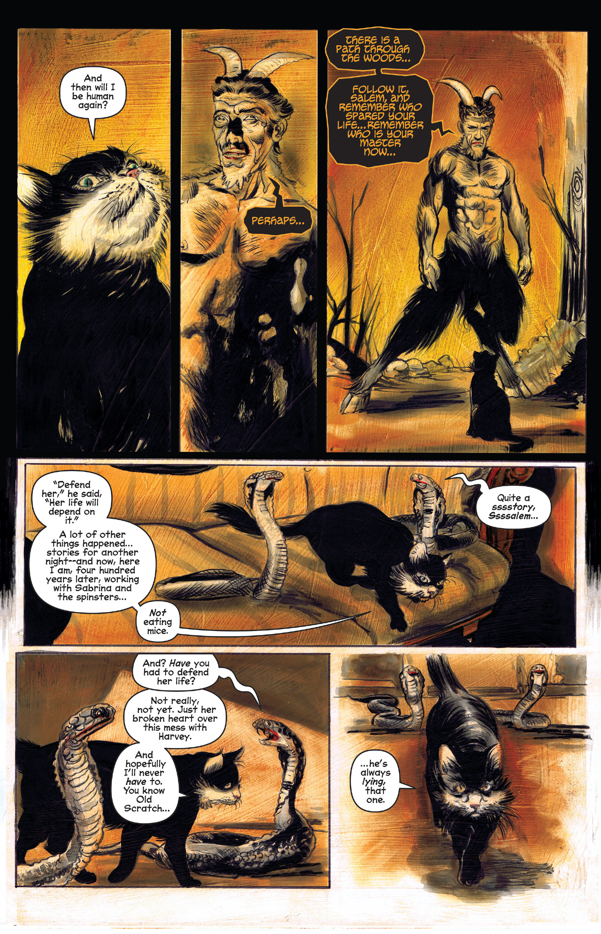 Read online Chilling Adventures of Sabrina comic -  Issue #6 - 30