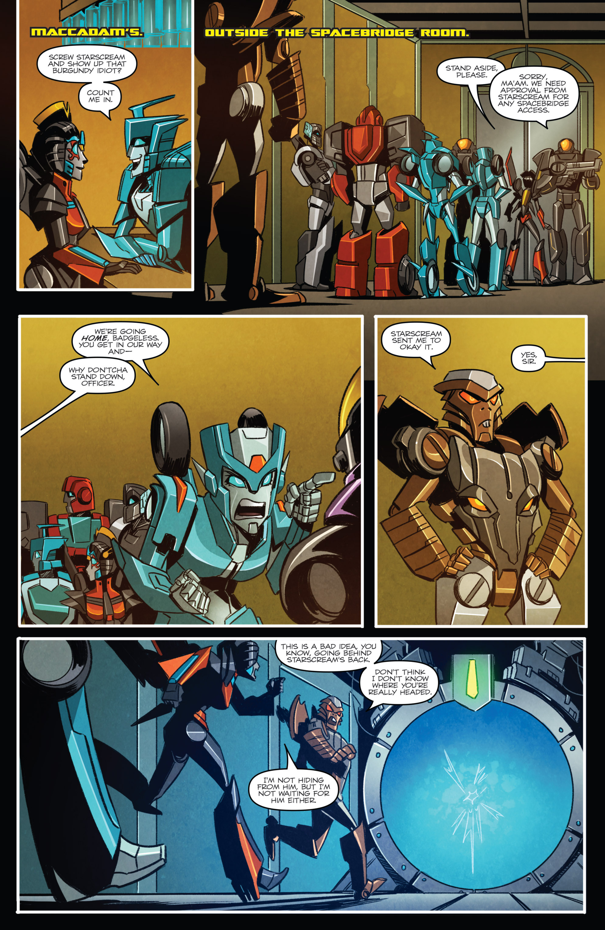 Read online The Transformers: Windblade (2015) comic -  Issue #4 - 24