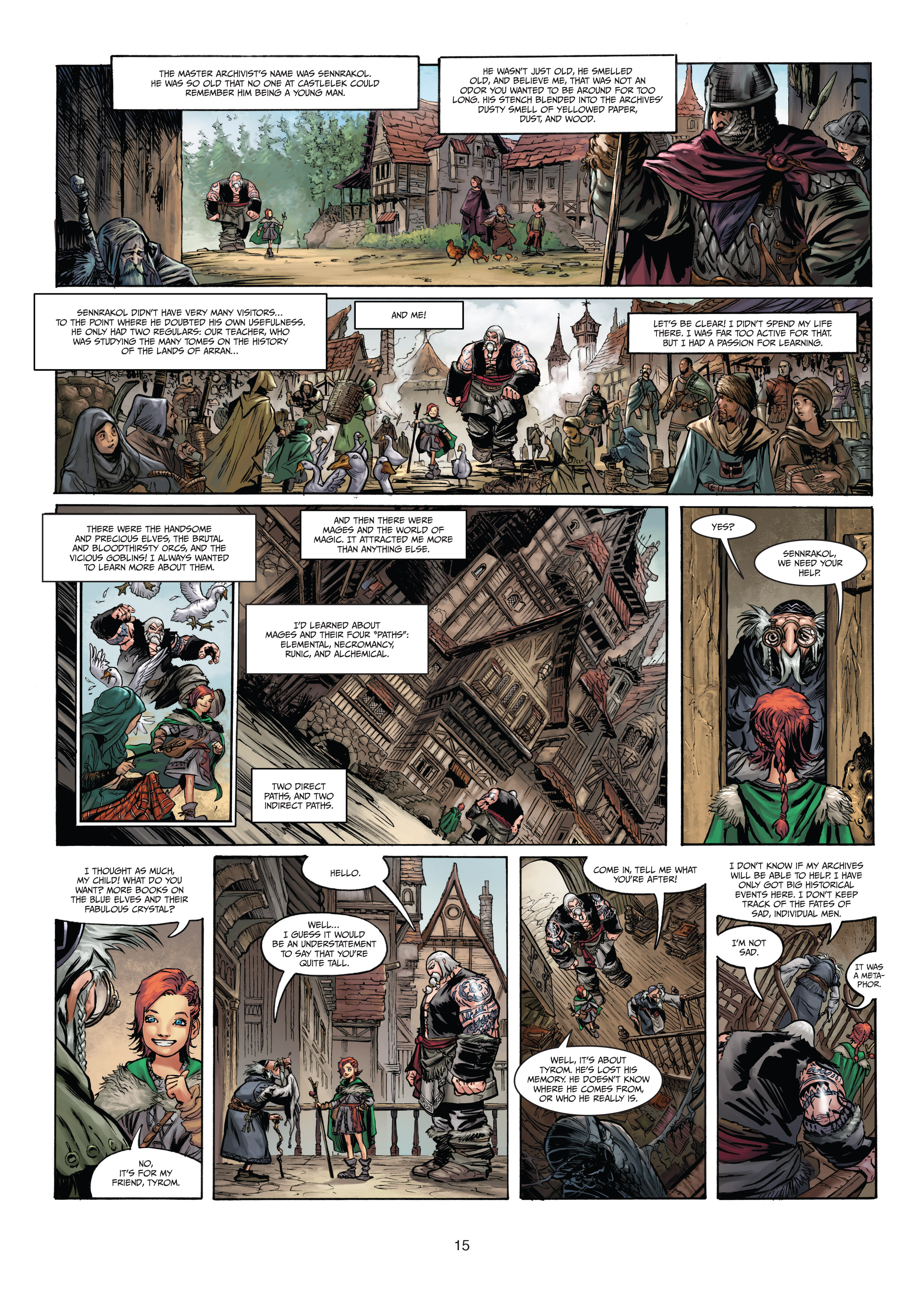 Read online Mages comic -  Issue #1 - 15