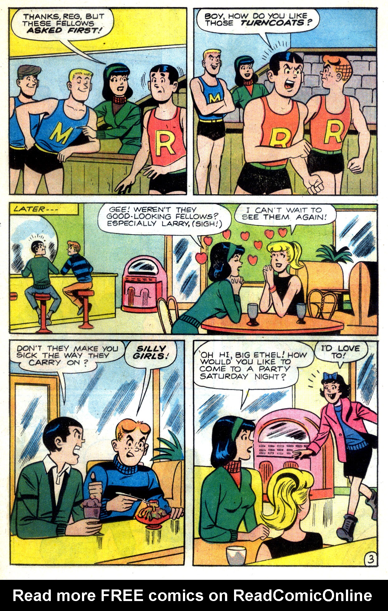 Read online Reggie and Me (1966) comic -  Issue #22 - 21