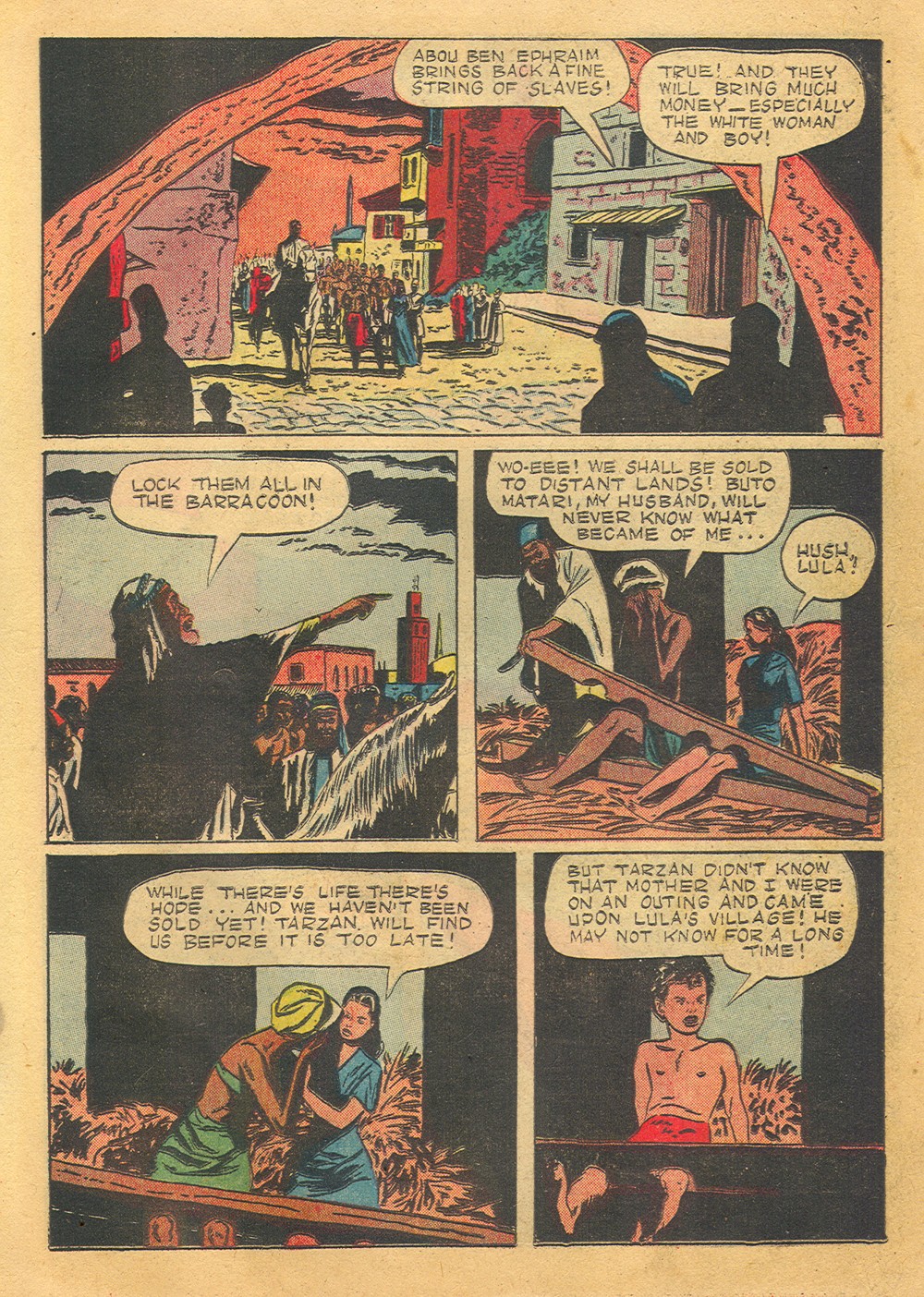 Read online Tarzan (1948) comic -  Issue #11 - 17
