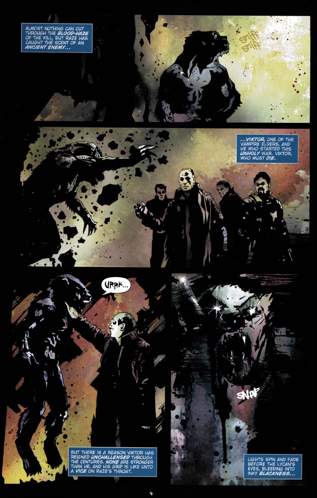 Underworld: Red In Tooth And Claw issue 1 - Page 6