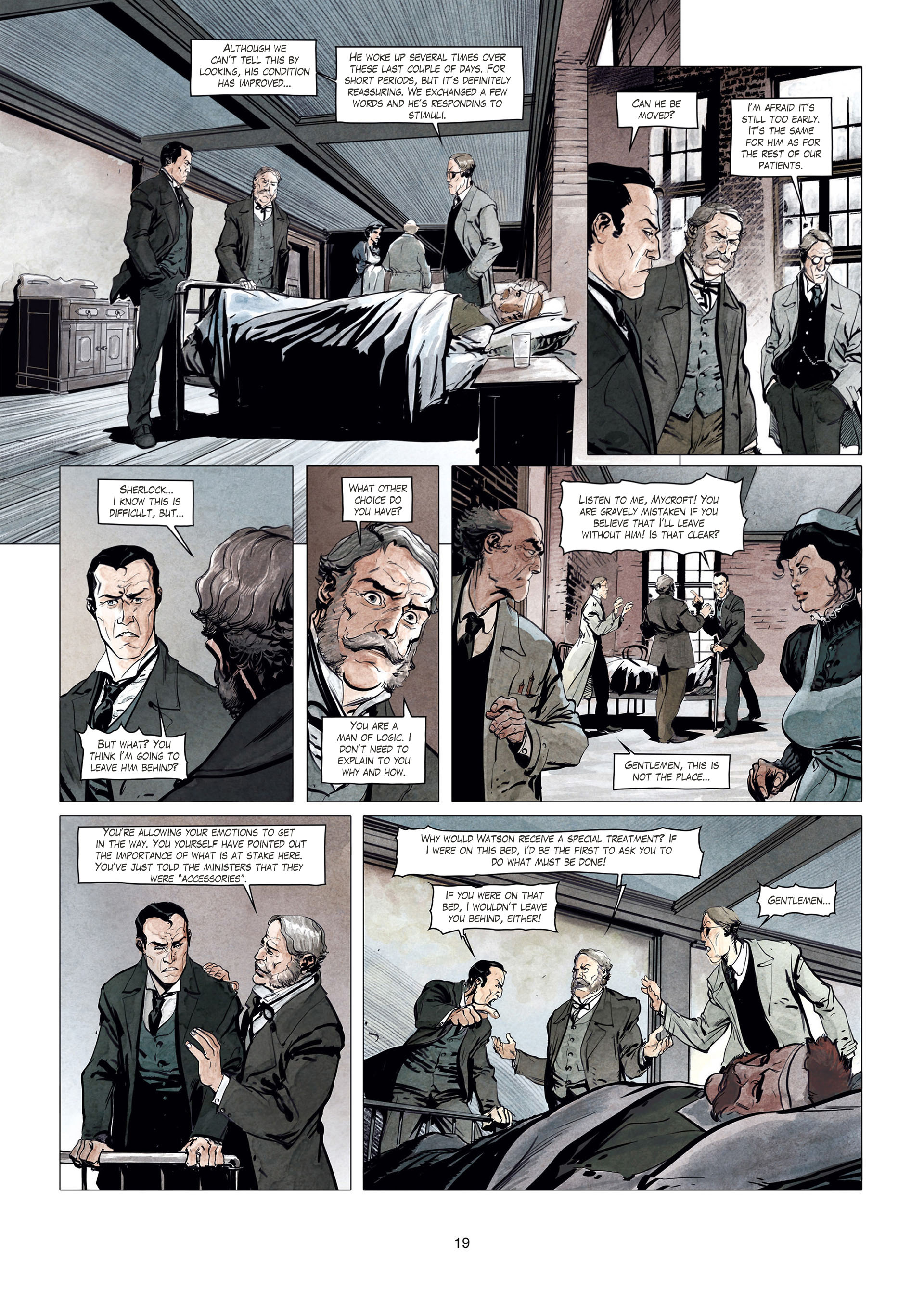 Read online Sherlock Holmes Society Tome 4 : Contamination comic -  Issue # Full - 19