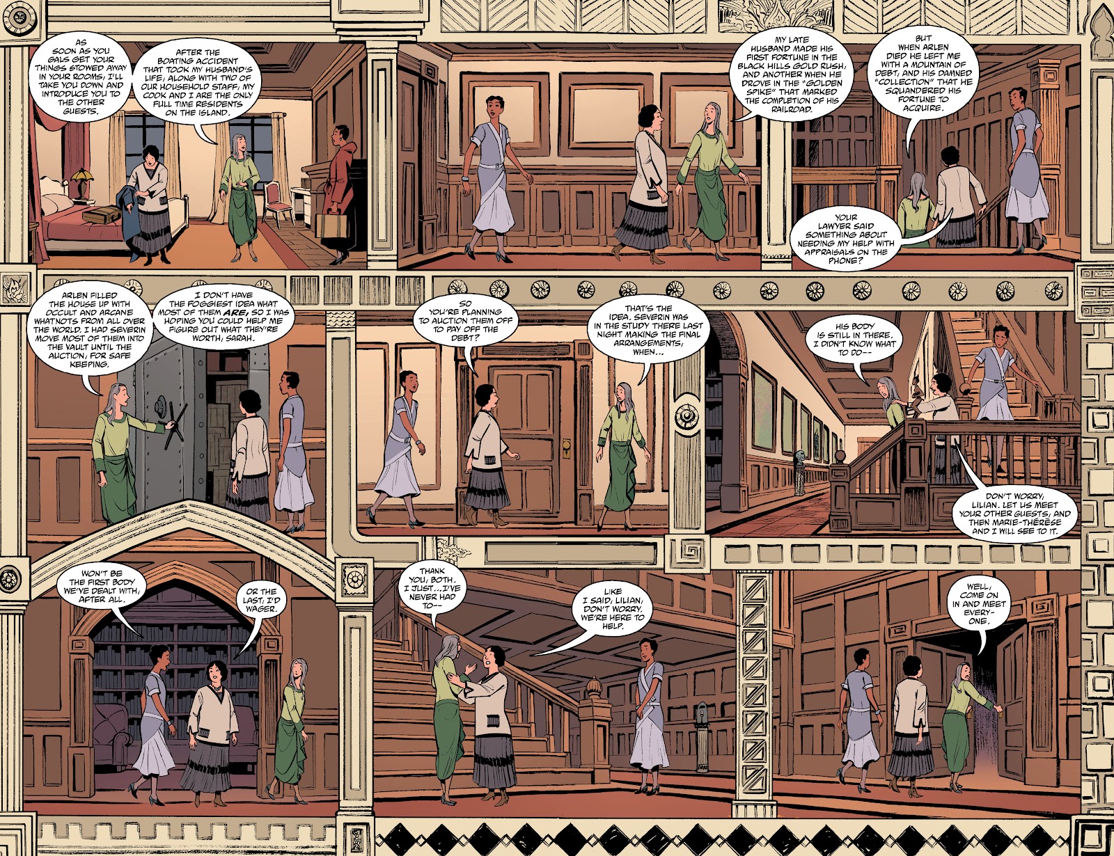 The House of Lost Horizons: A Sarah Jewell Mystery issue 1 - Page 6