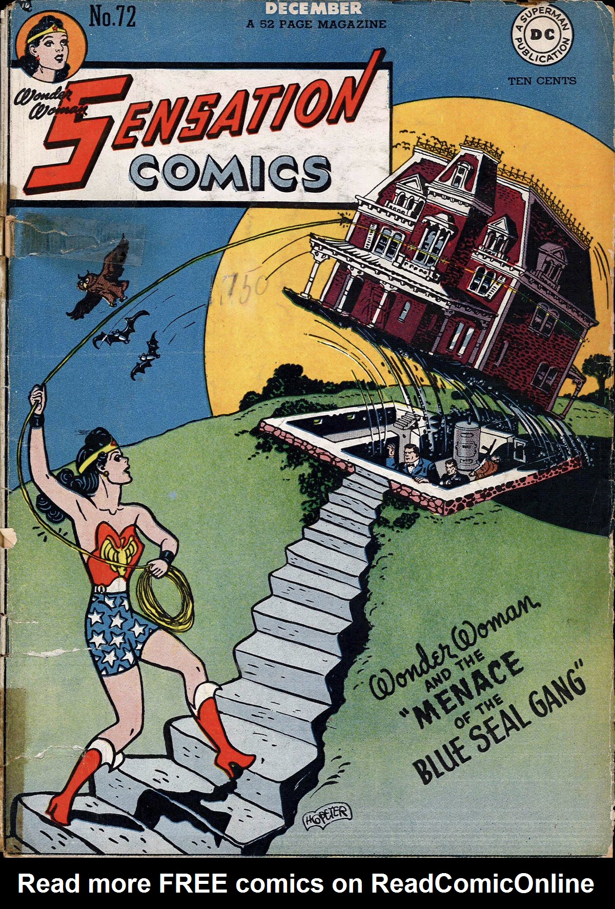 Read online Sensation (Mystery) Comics comic -  Issue #72 - 1