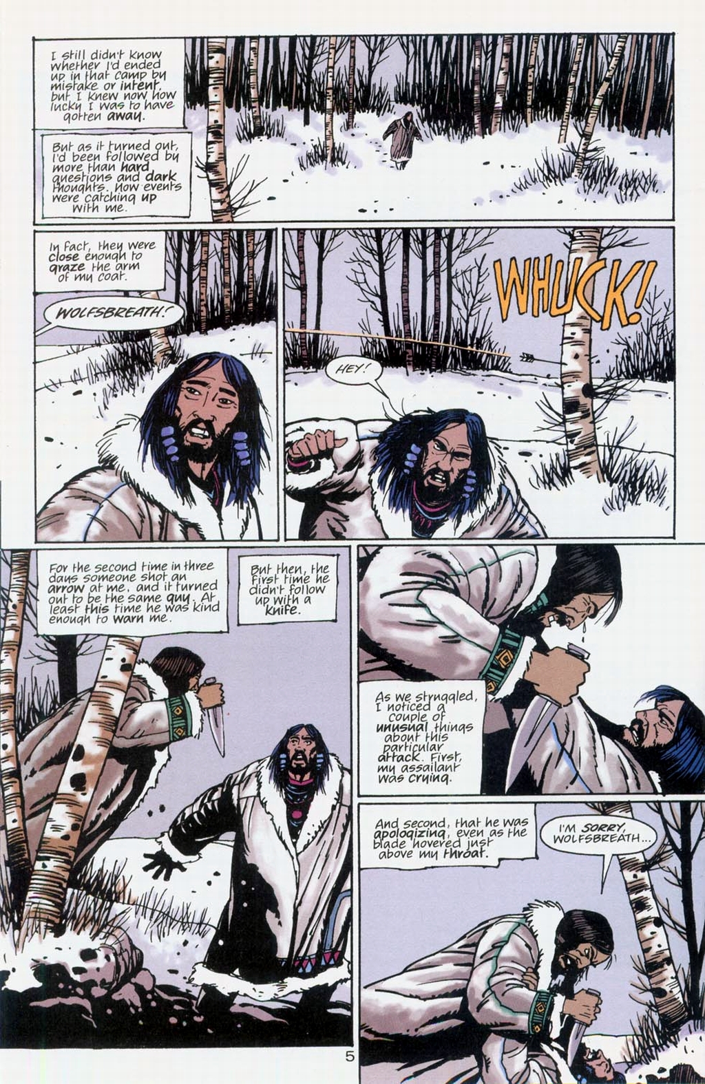 Read online Muktuk Wolfsbreath: Hard-Boiled Shaman comic -  Issue #2 - 6