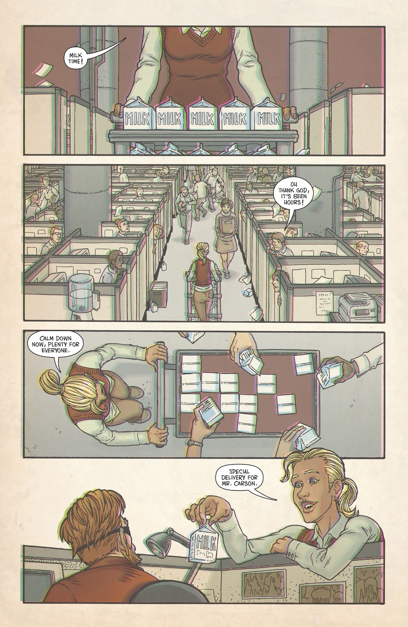 Read online Cave Carson Has a Cybernetic Eye/Swamp Thing Special comic -  Issue # Full - 3