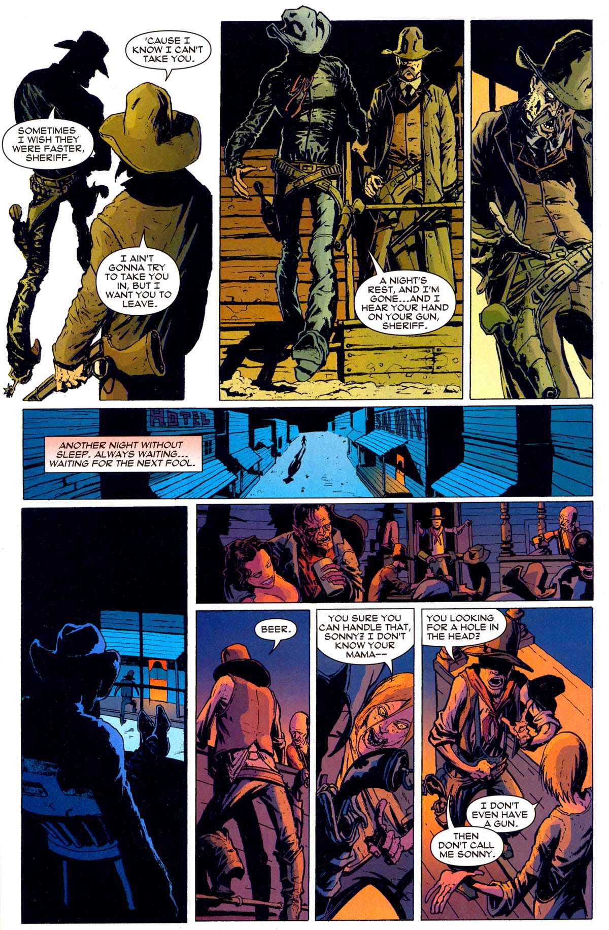 Read online Marvel Western: Strange Westerns Starring the Black Rider comic -  Issue # Full - 34