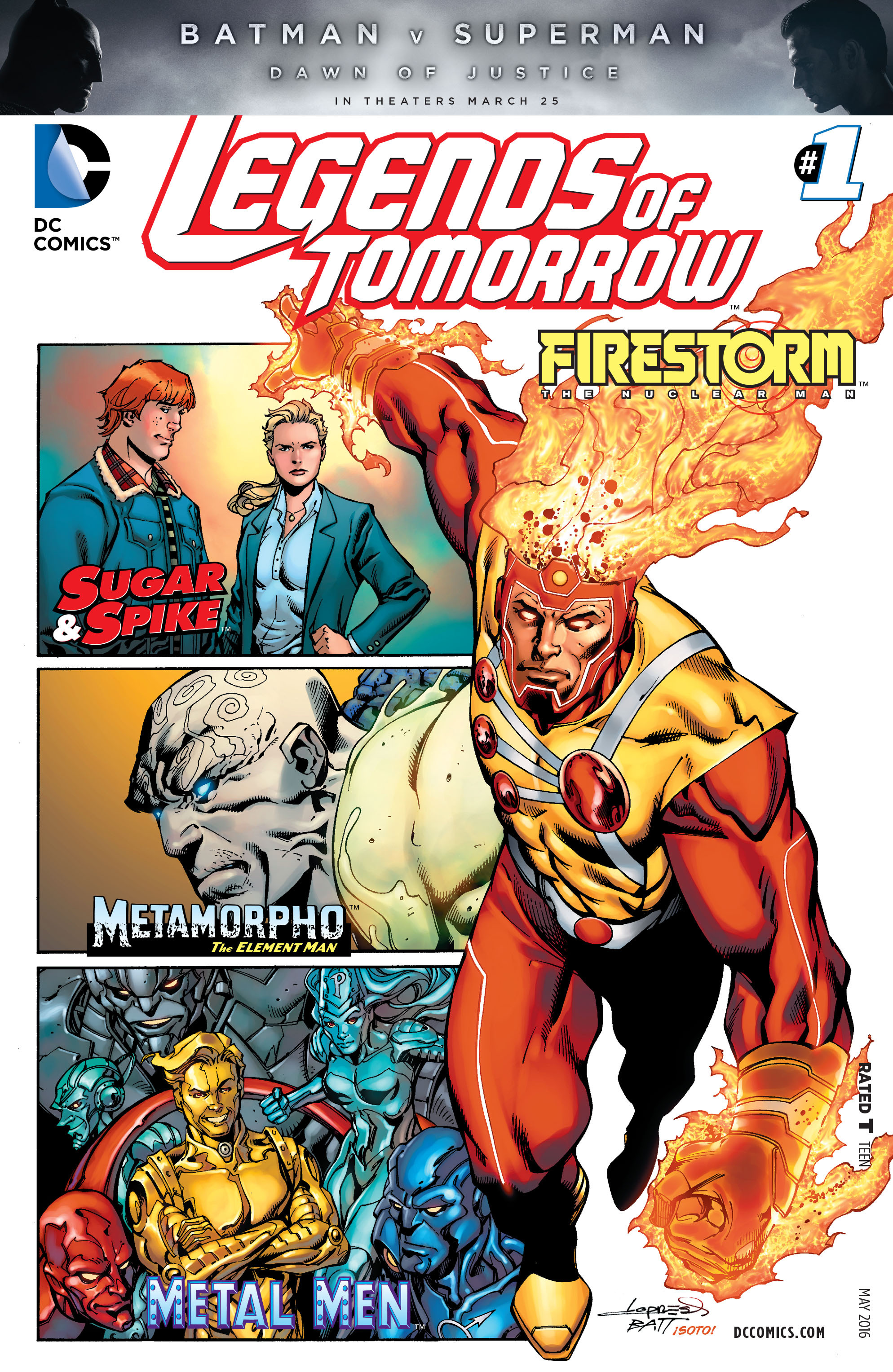 Read online Legends of Tomorrow comic -  Issue #1 - 1