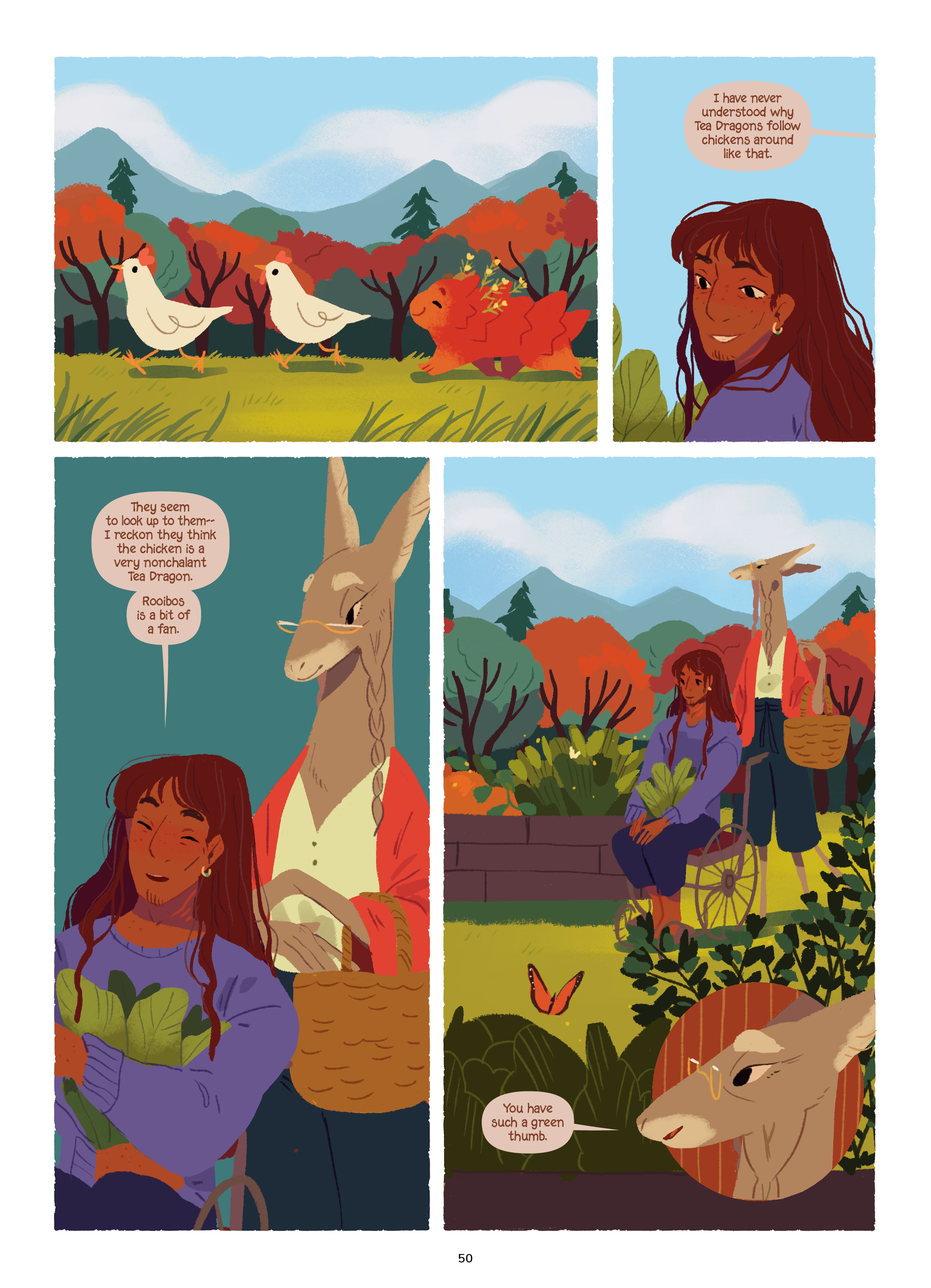 Read online The Tea Dragon Series comic -  Issue # The Tea Dragon Tapestry - 51