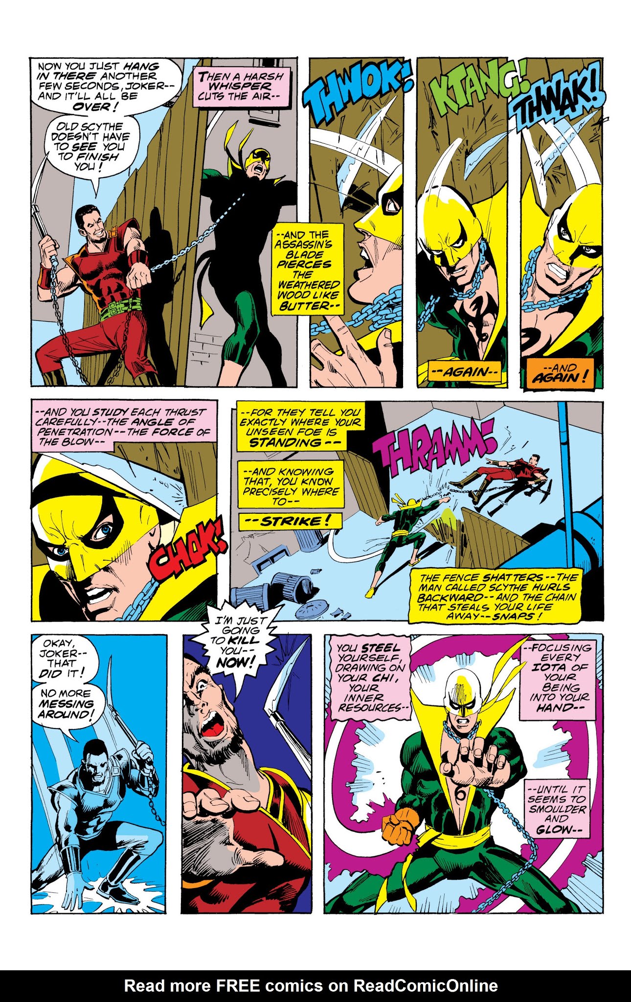 Read online Marvel Masterworks: Iron Fist comic -  Issue # TPB 1 (Part 1) - 42