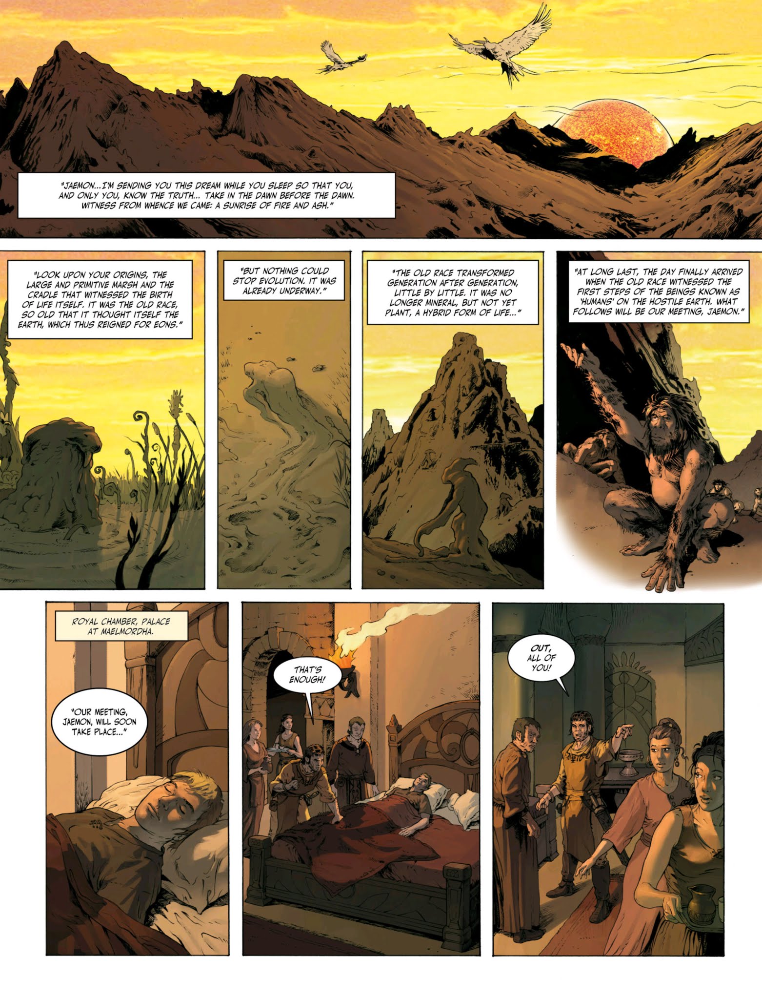 Read online Throne of Ice comic -  Issue #4 - 4