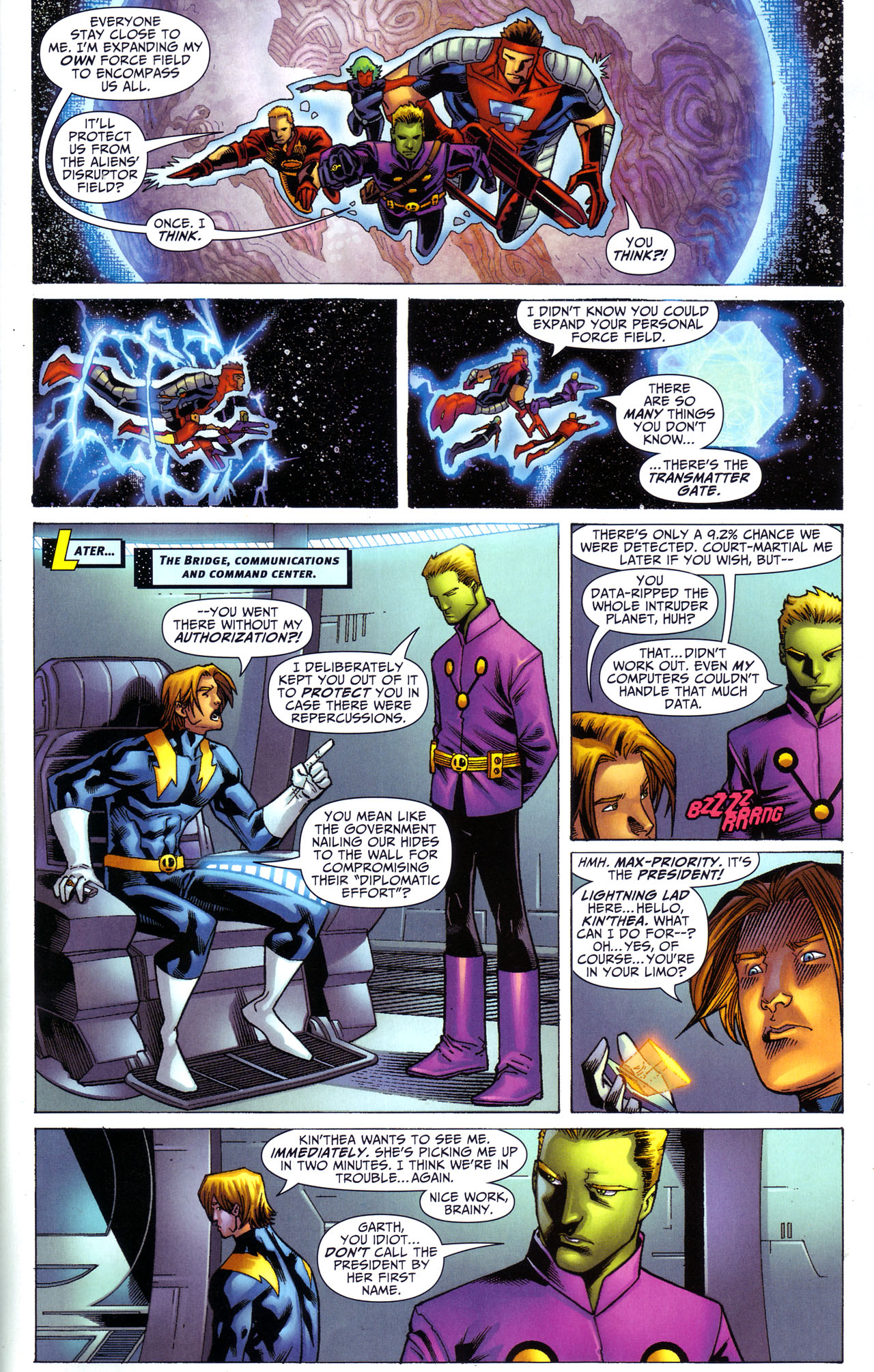 Read online Legion of Super-Heroes (2005) comic -  Issue #49 - 14