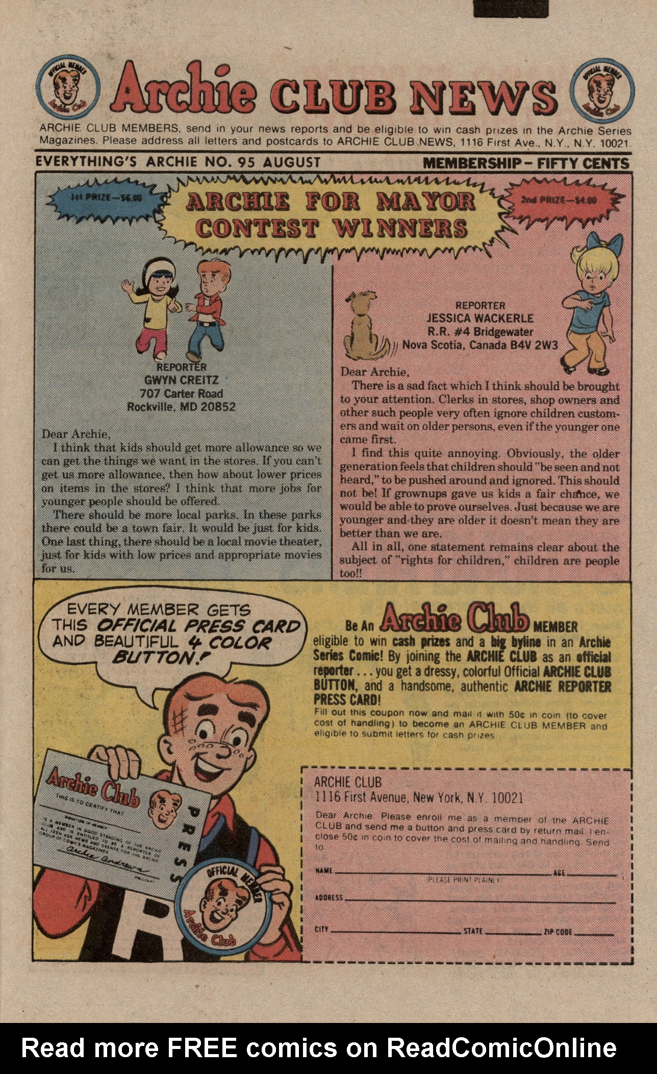 Read online Everything's Archie comic -  Issue #95 - 27