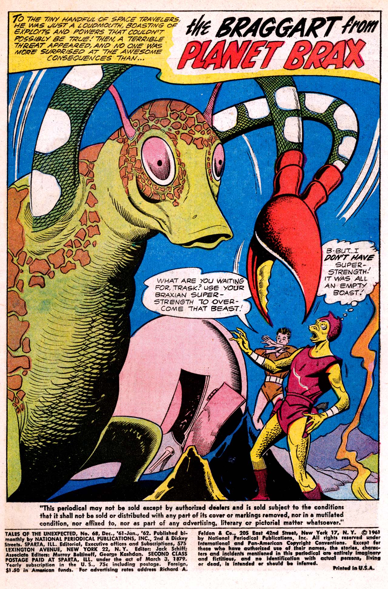 Read online Tales of the Unexpected comic -  Issue #68 - 3