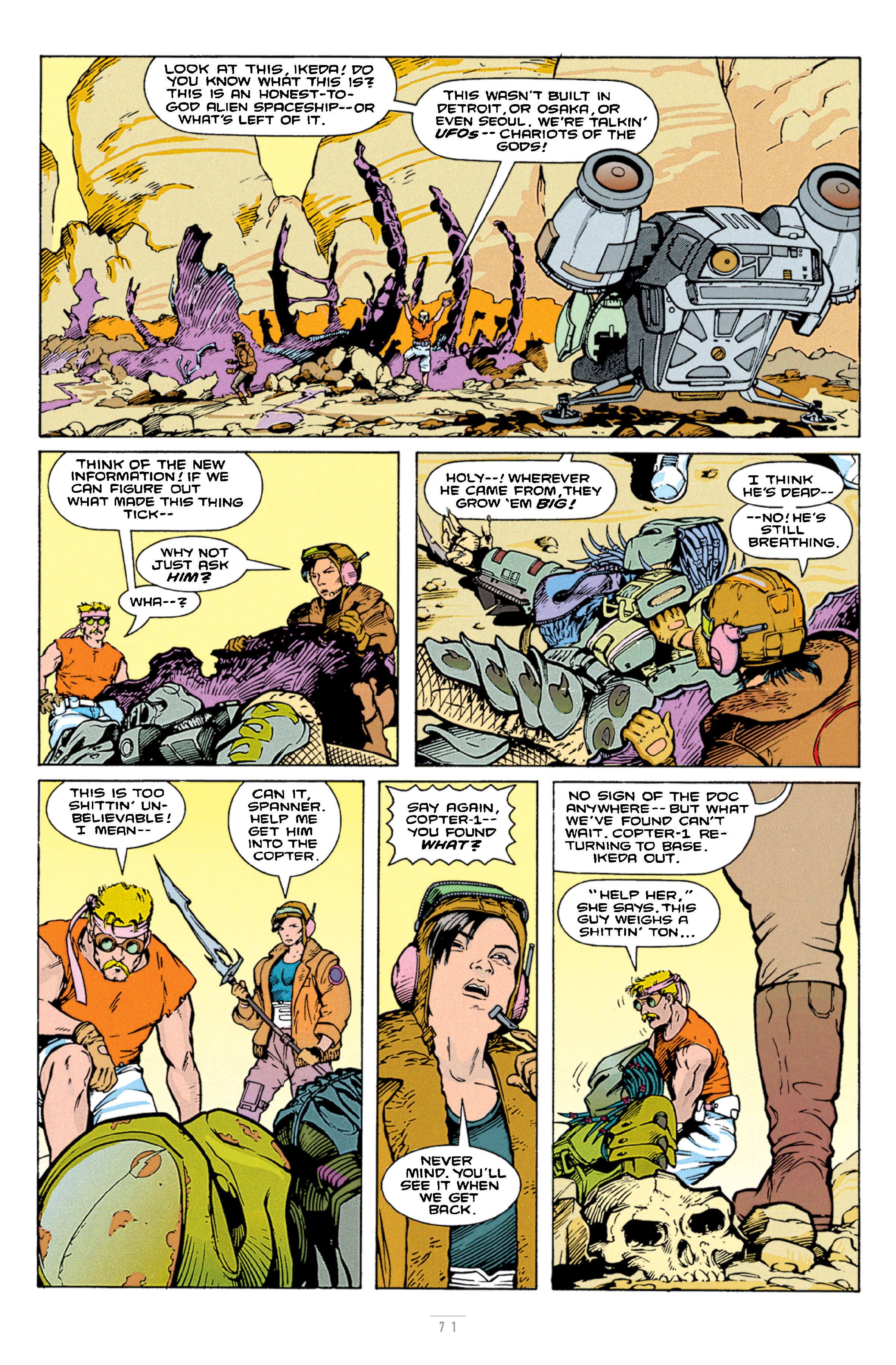 Read online Aliens vs. Predator 30th Anniversary Edition - The Original Comics Series comic -  Issue # TPB (Part 1) - 70