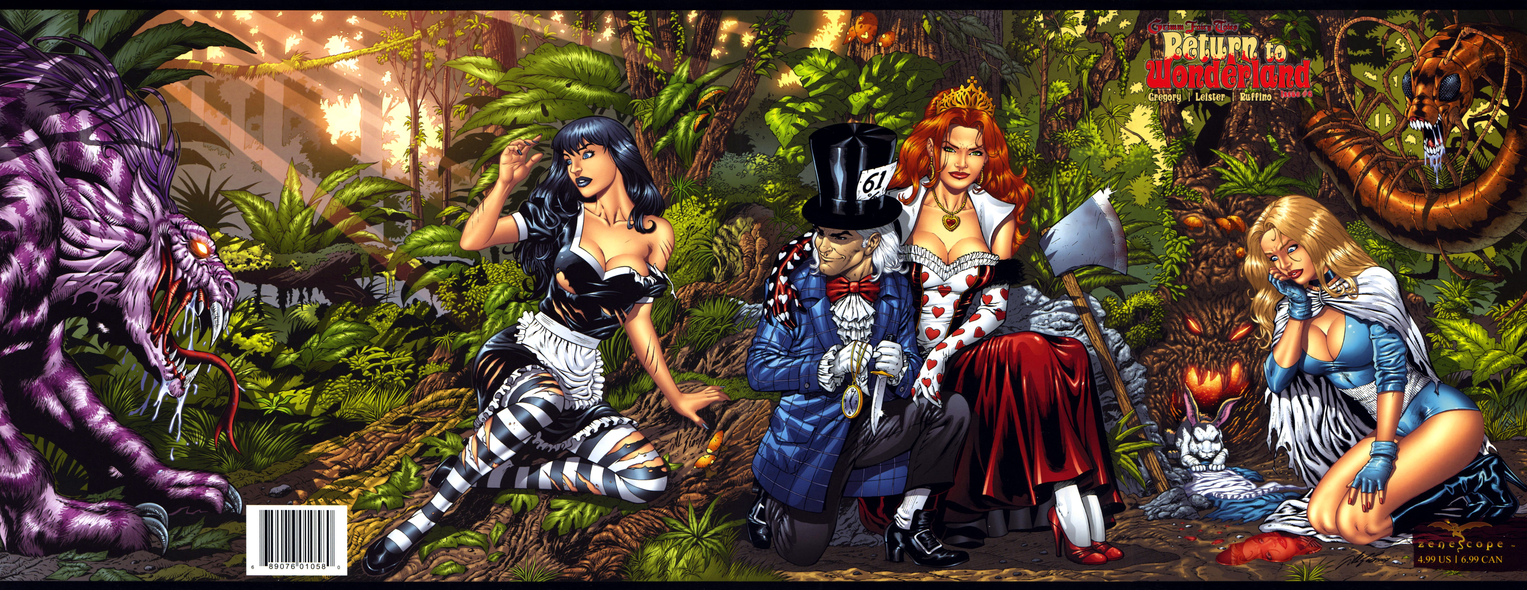 Read online Grimm Fairy Tales: Return to Wonderland comic -  Issue #6 - 2