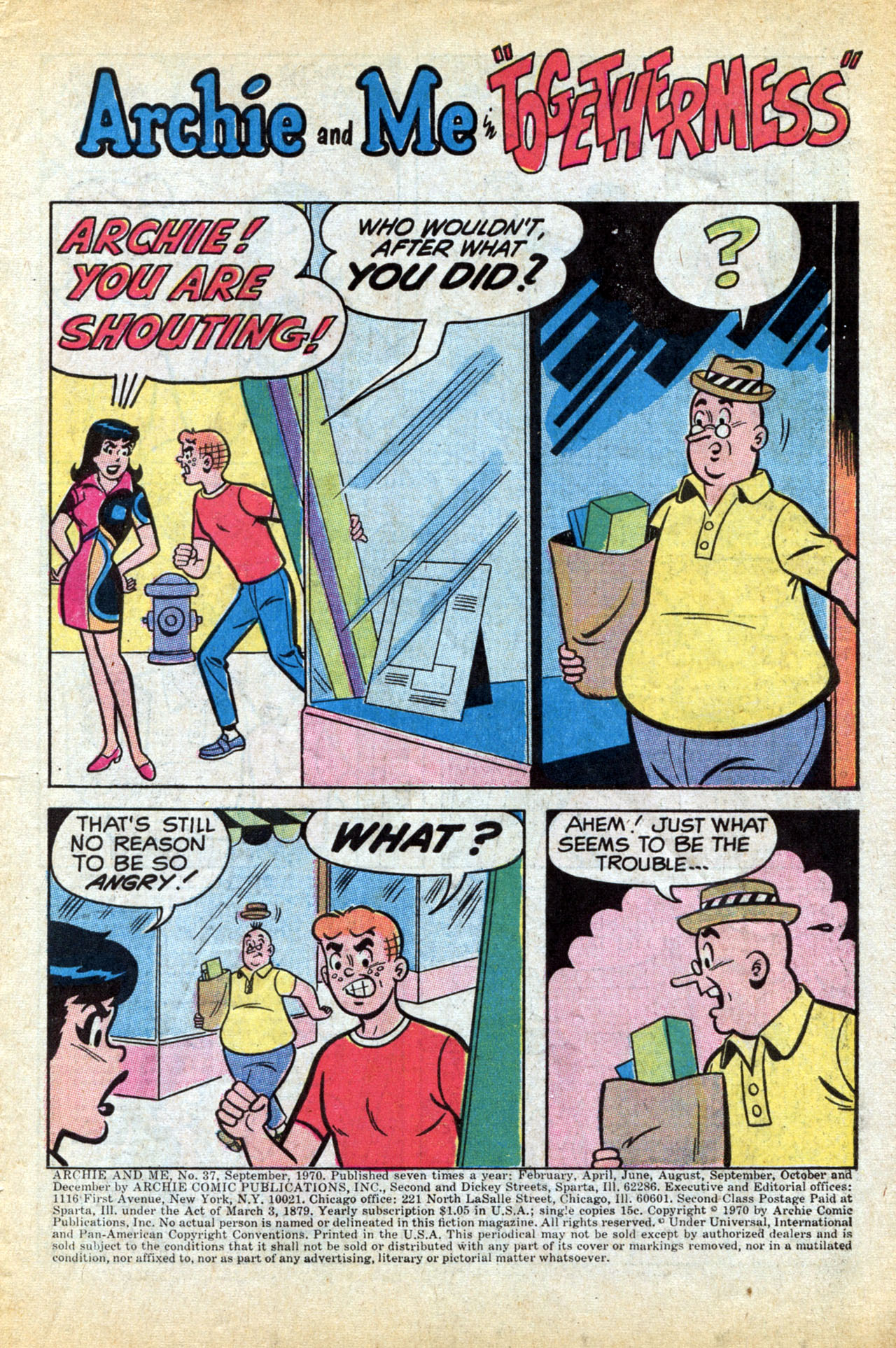 Read online Archie and Me comic -  Issue #37 - 3