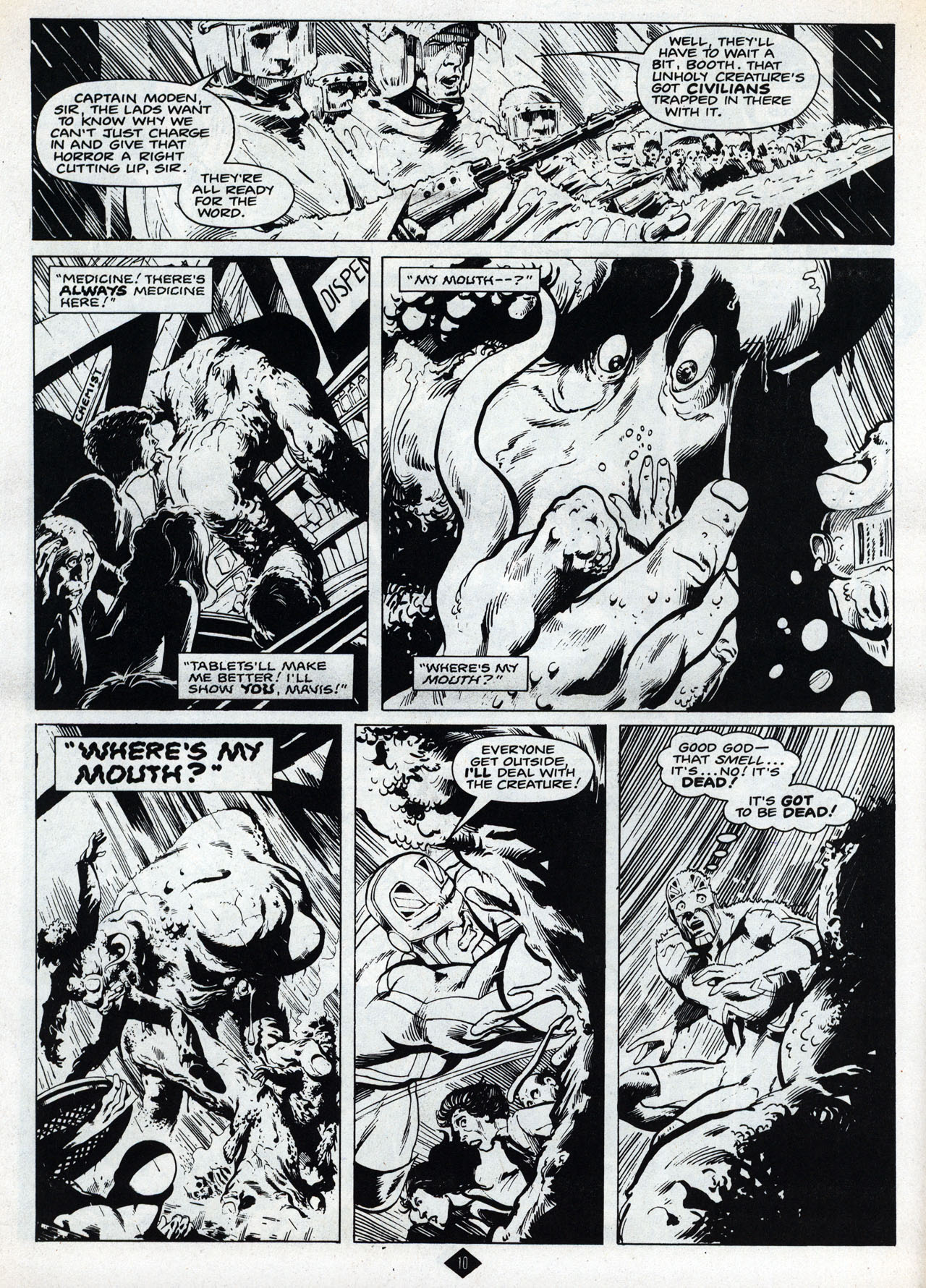 Read online Captain Britain (1985) comic -  Issue #4 - 10