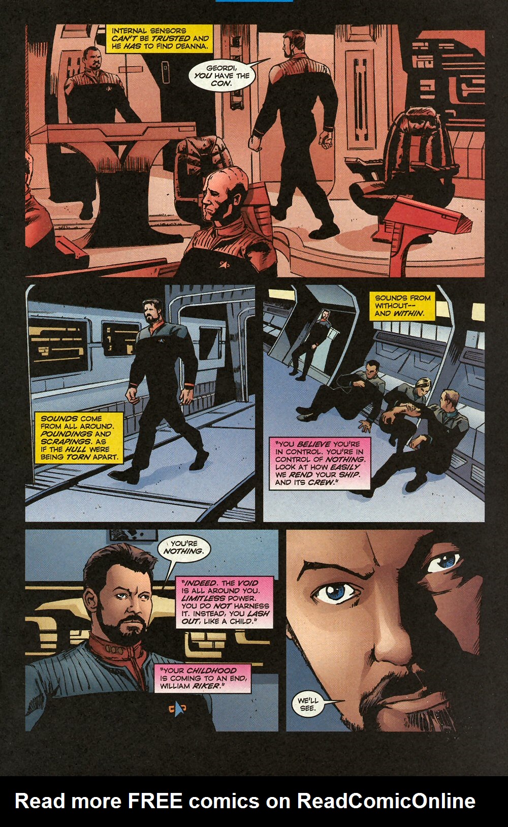 Read online Star Trek: The Next Generation - The Killing Shadows comic -  Issue #2 - 17