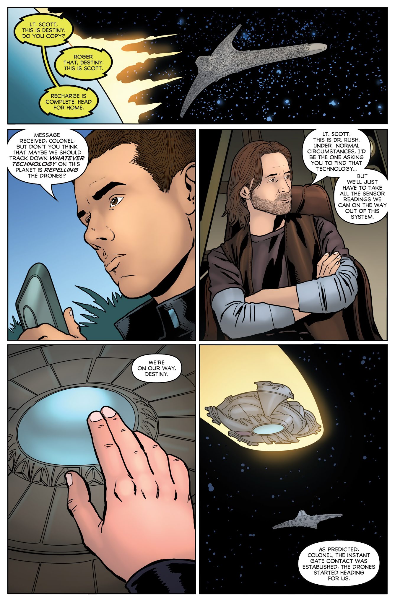Read online Stargate Universe: Back To Destiny comic -  Issue #6 - 5