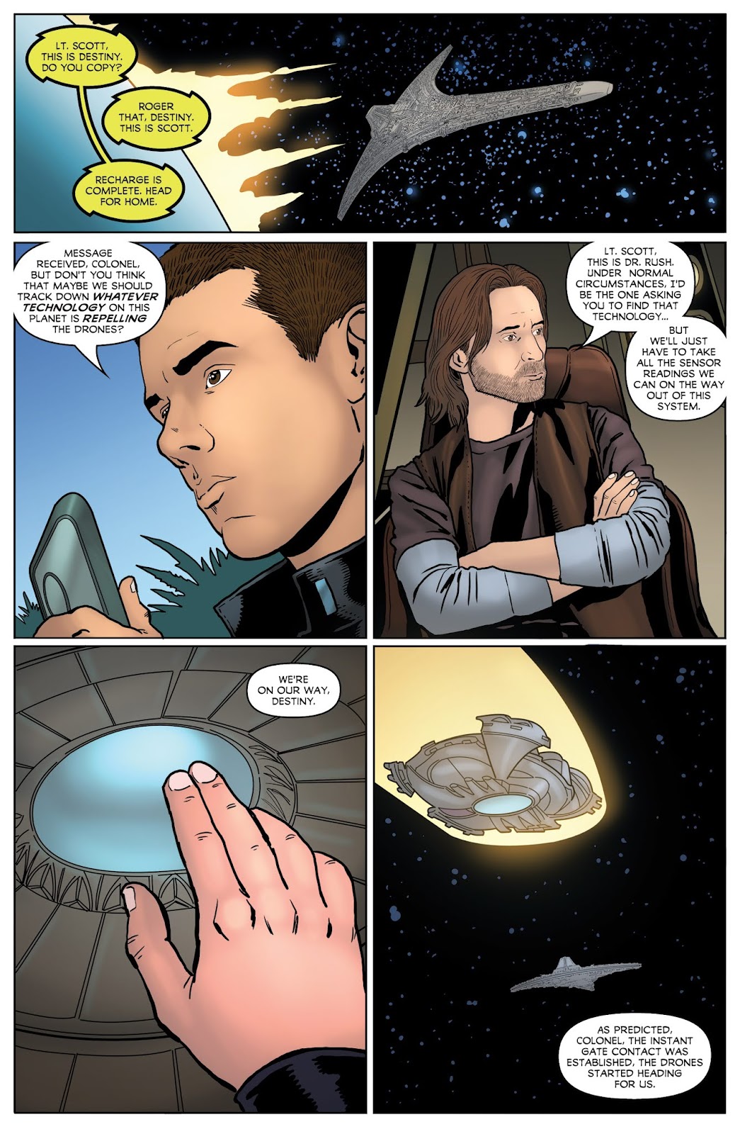 Stargate Universe: Back To Destiny issue 6 - Page 5
